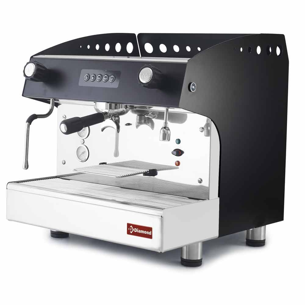 Automatisk kaffemaskine 1 gruppe - SORT