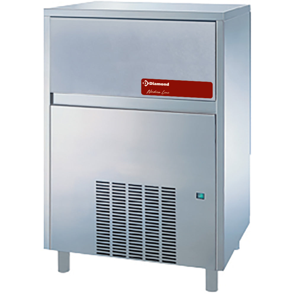 Isterningmaskine 105 kg, med opbevaring - AIR