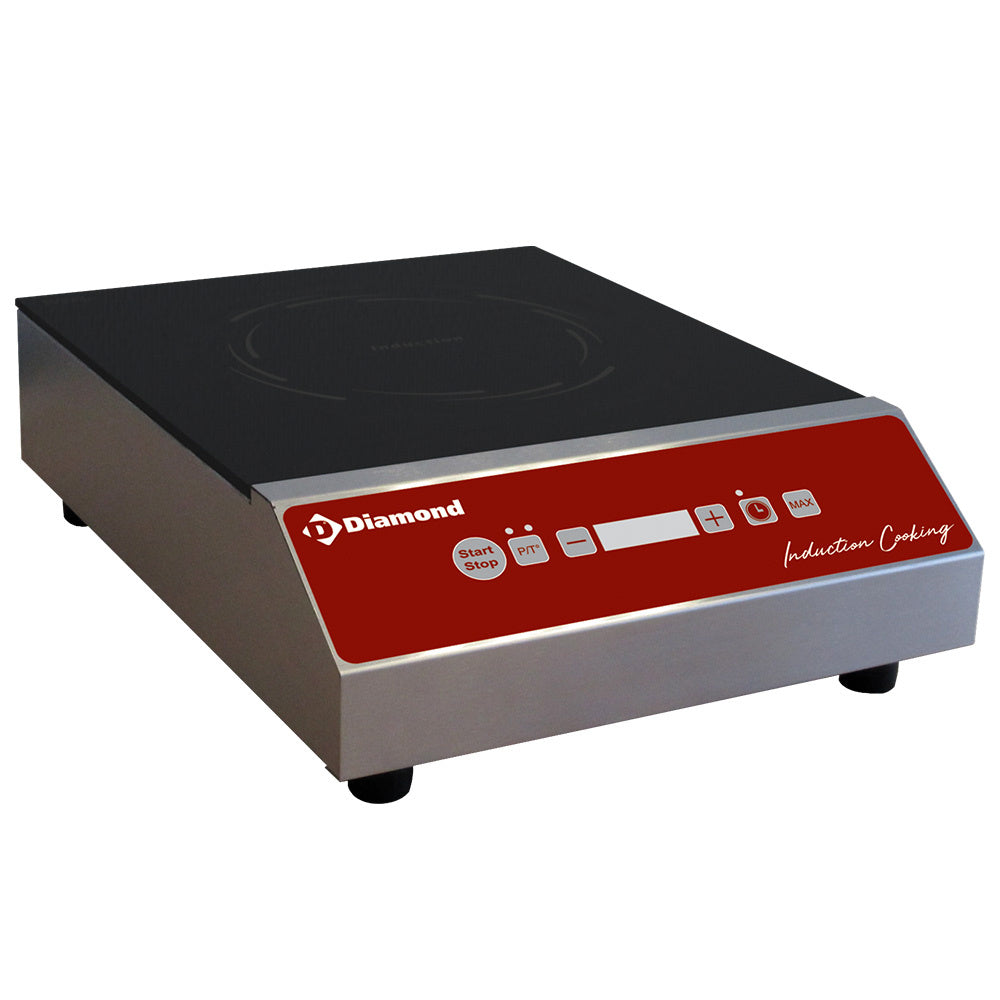 Induktionsplade 3000 watt, taktile knapper
