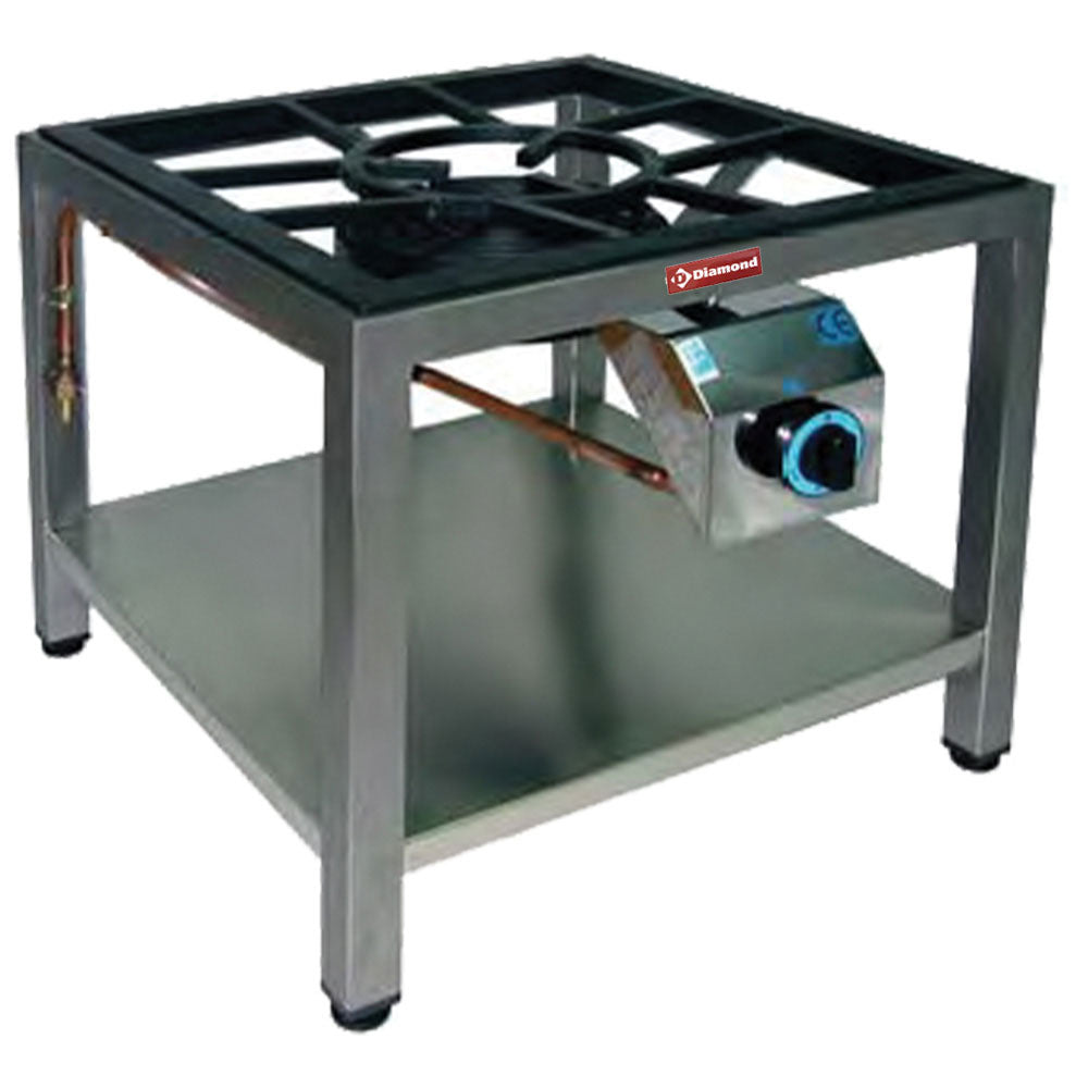 Gaskomfur, diam. 250 på støtte (10 kW)