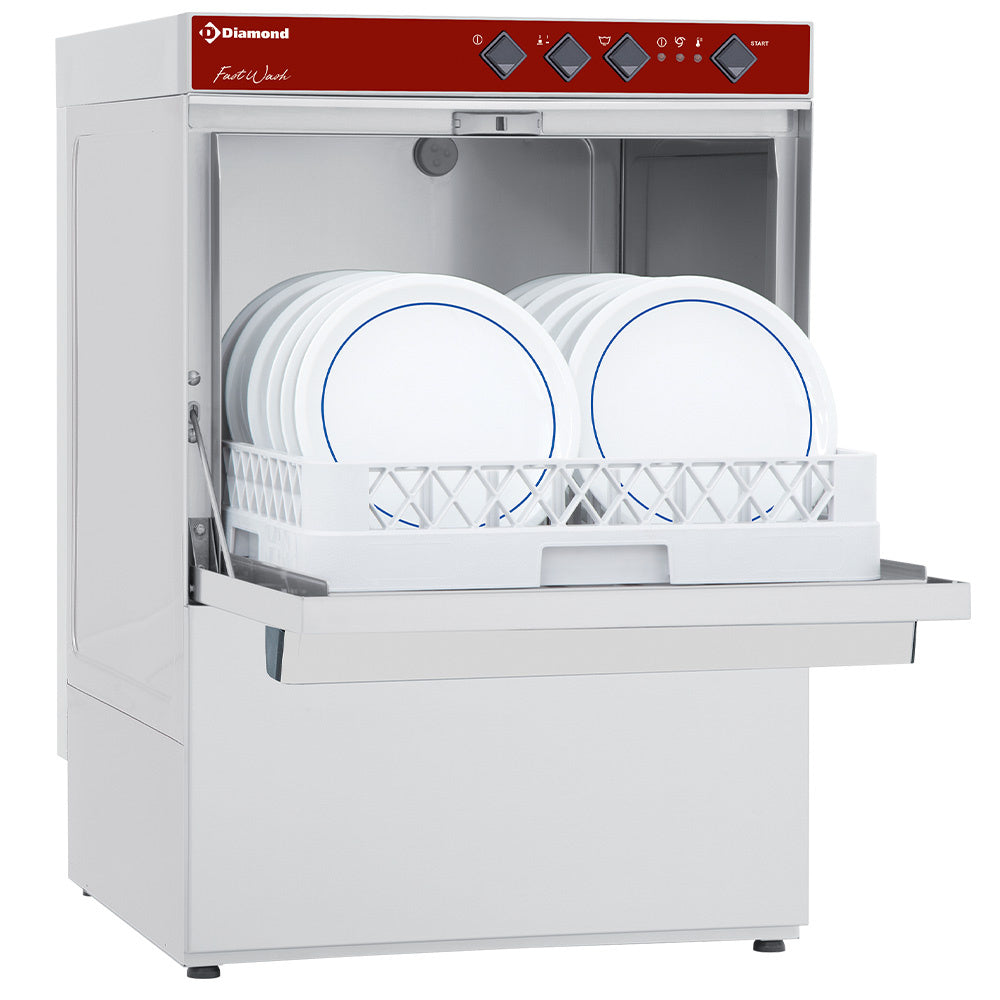 Underbordsopvaskemaskine 50 x 50 kurve - alle pumper - desinficering