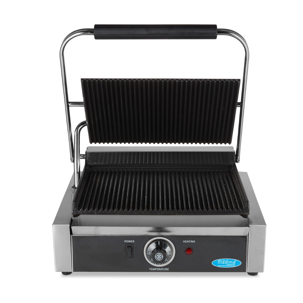Kontaktgrill - Rillet - Enkelt Grillplade - 33,5cm (Sommertilbud)