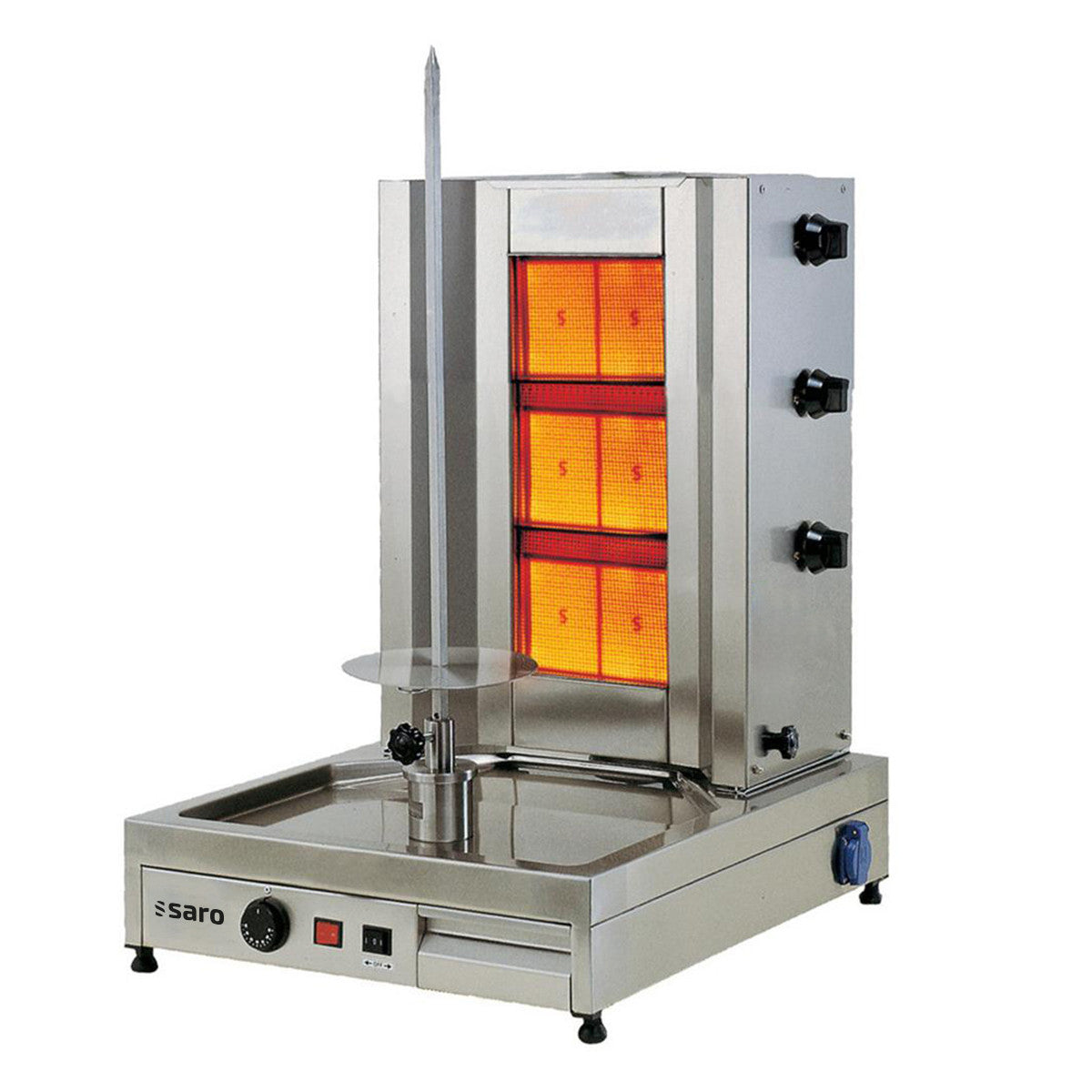 SARO gas kebab / gyros grill model TILLA 3