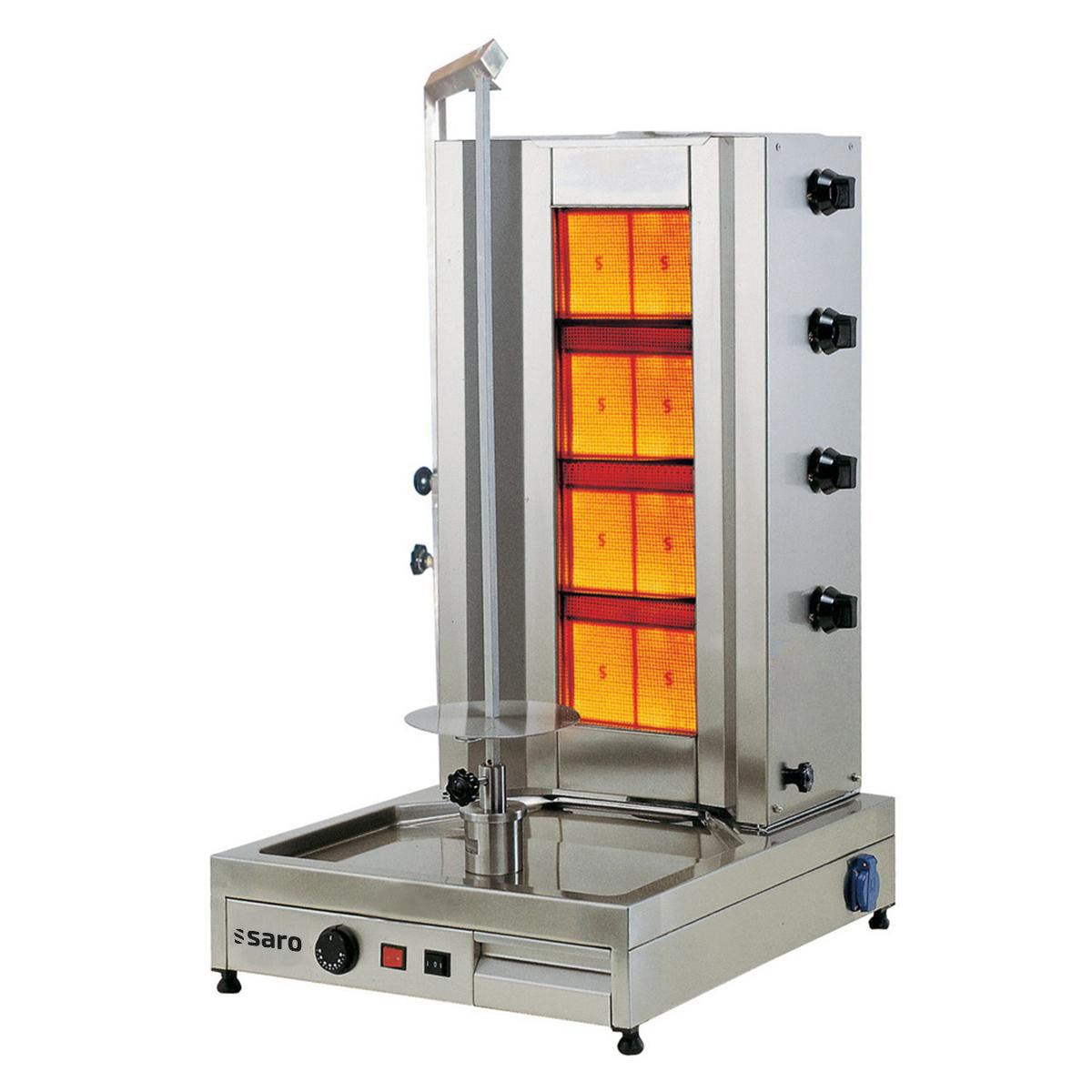 SARO Gas kebab / gyros grill model TILLA 4