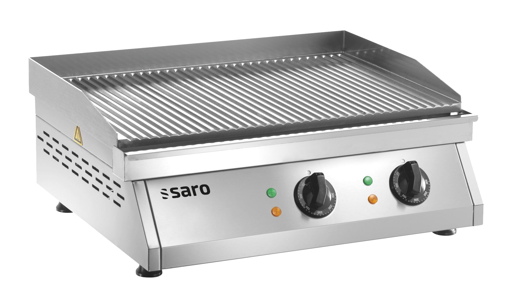 SARO Elektrisk stegepande (rillet) model FRY TOP GH 610 R