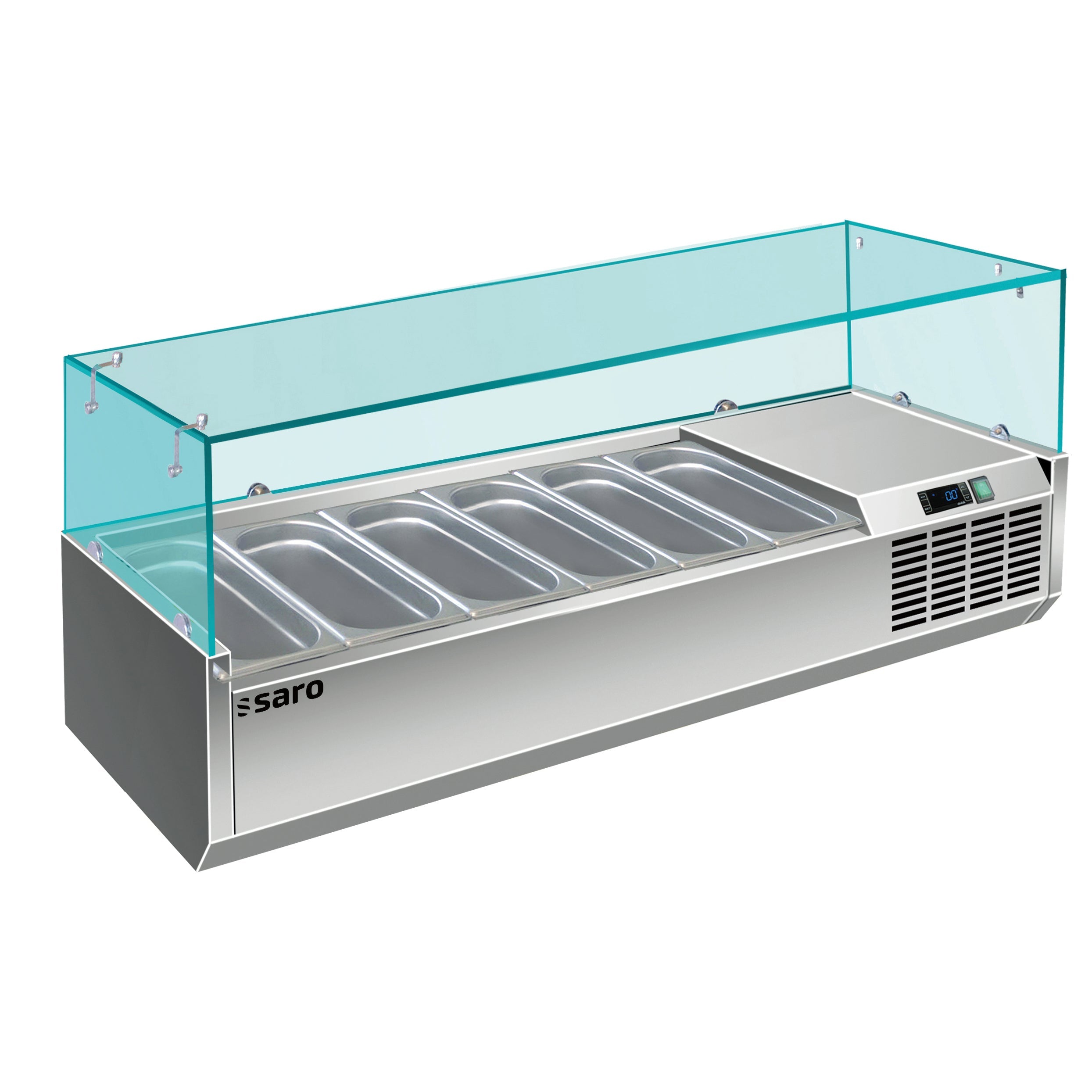 SARO Køleskabsdisplay - 1/4 GN model VRX 1400/330