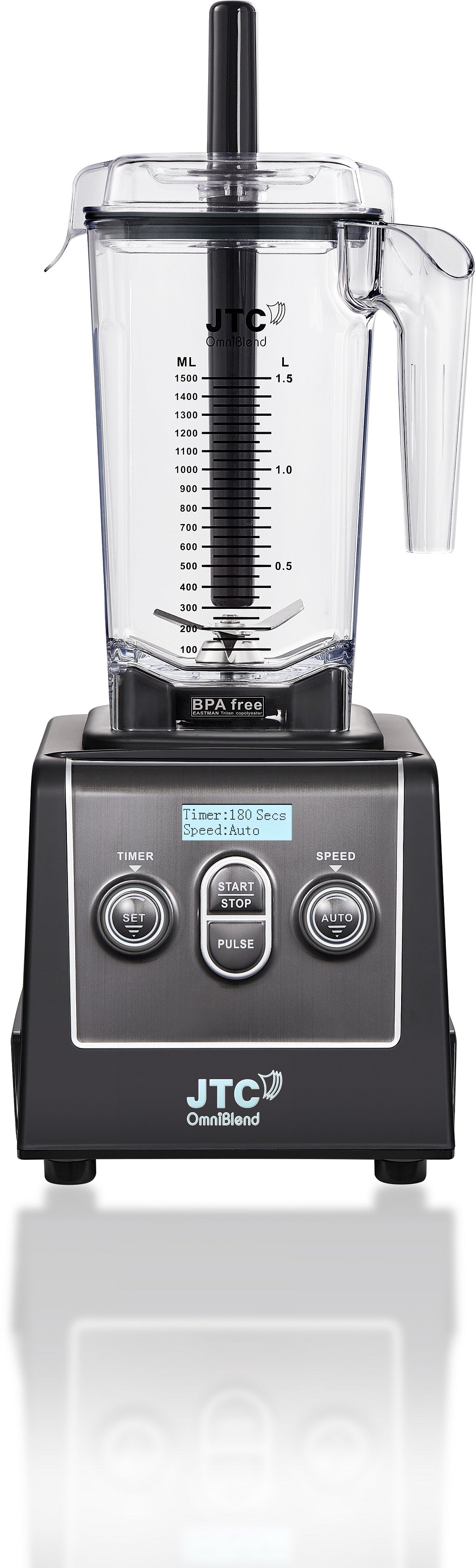 SARO Højtydende Blender model TM 900 S, sort