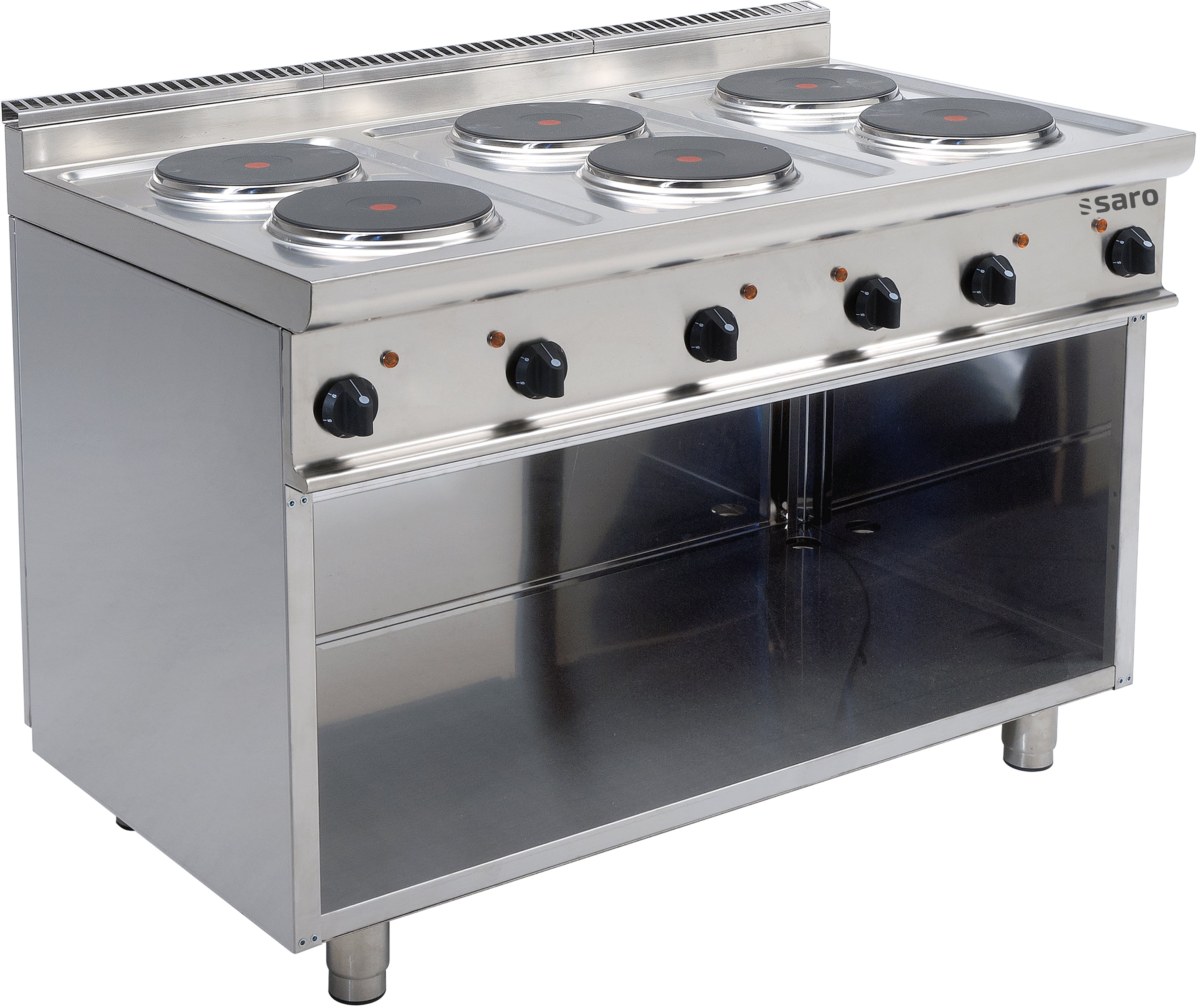 SARO El-komfur med åbent stativ model E7/CUET6BA