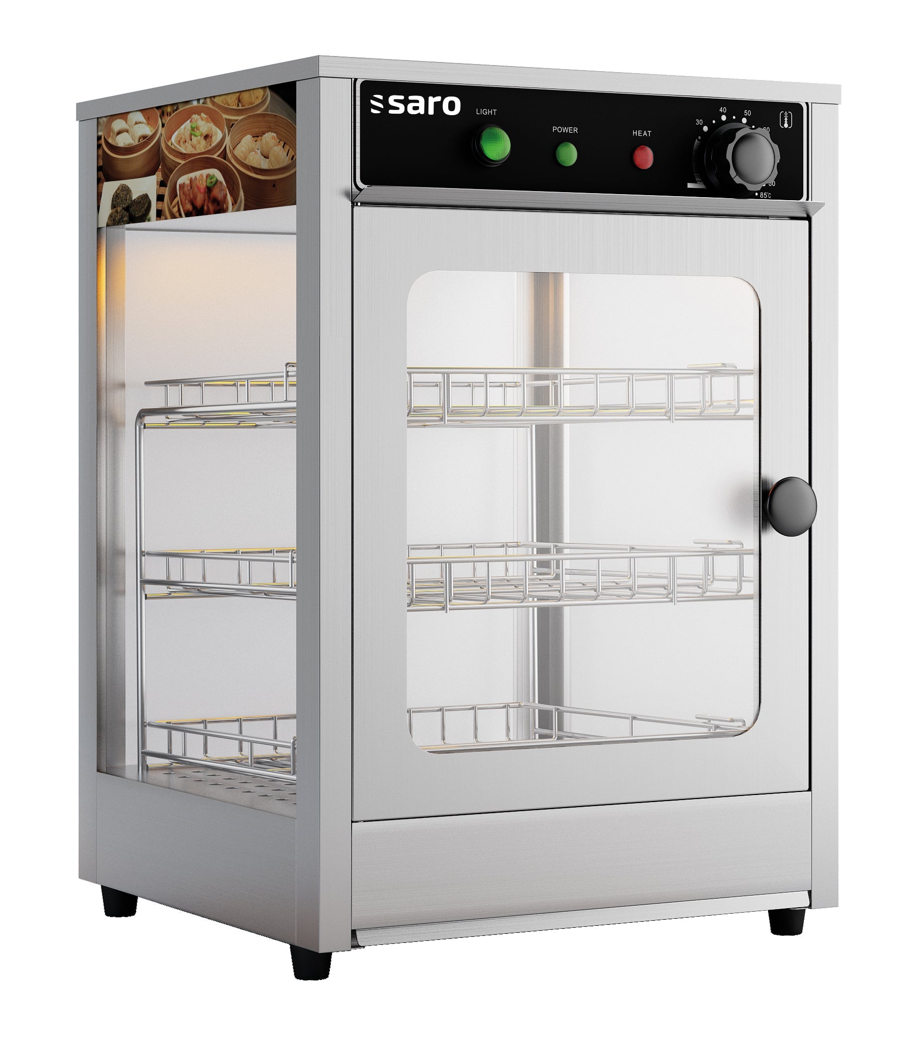 SARO Opvarmet Display model FIONA