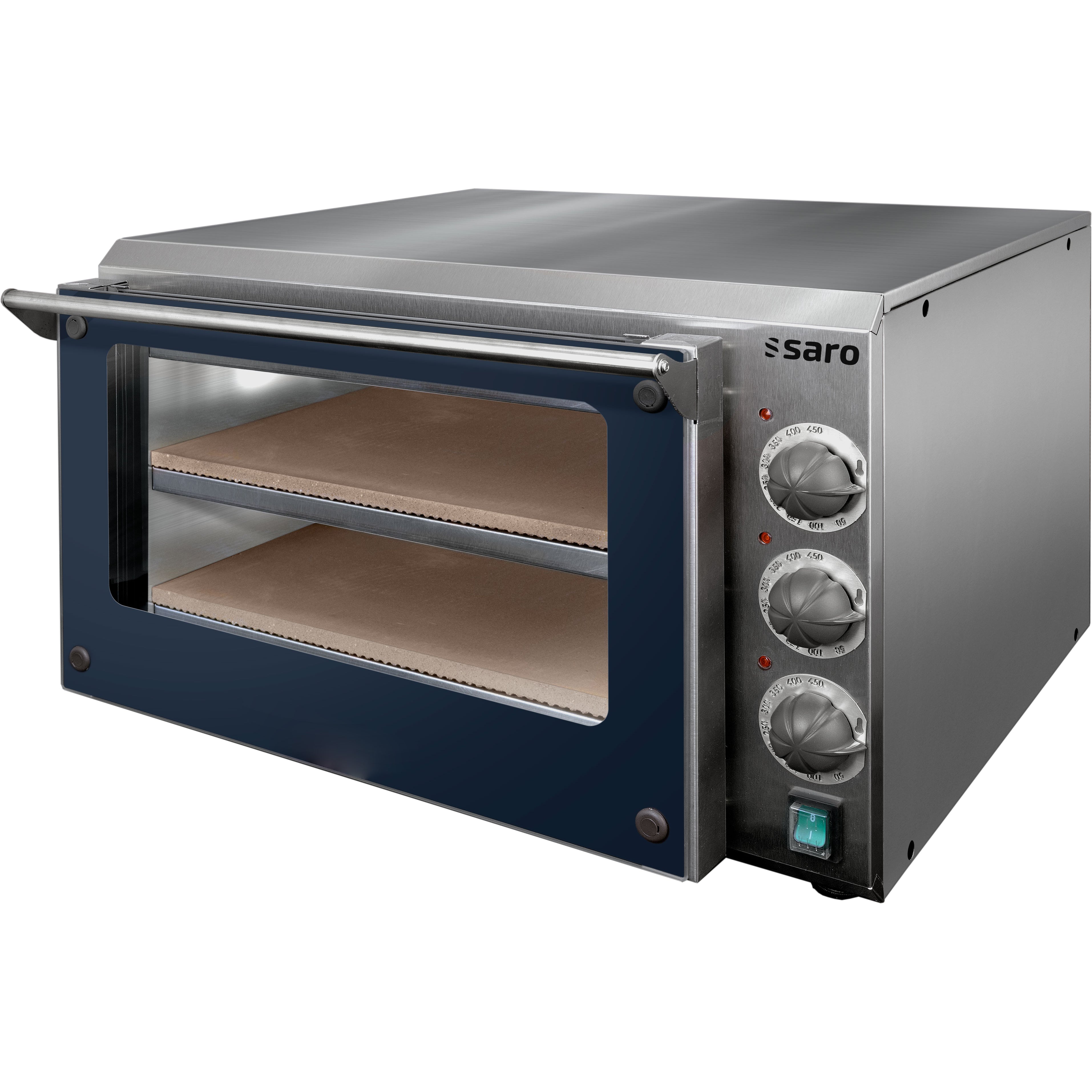 SARO Mini pizzaovn til 2 pizzaer model ETNA 2
