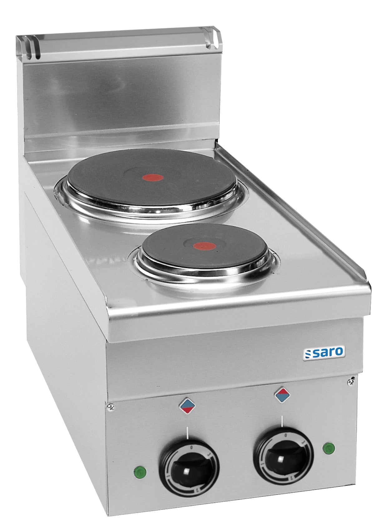 SARO elektrisk komfur, 2 kogeplader, 600 Line bordmodel E26