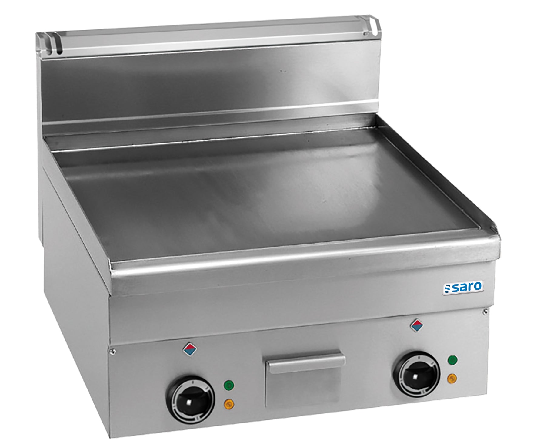 SARO Elektrisk Grillplade Glat Bordplade 600x600 model EFT66L