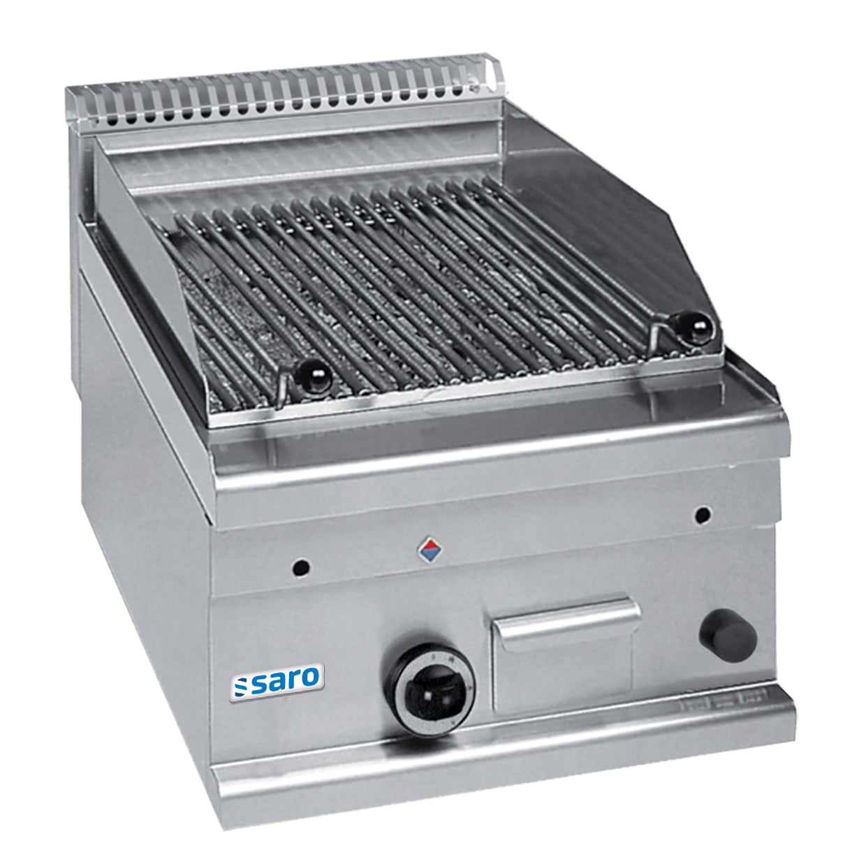 SARO Bordgrill med lavasten 400x600 model GPL46