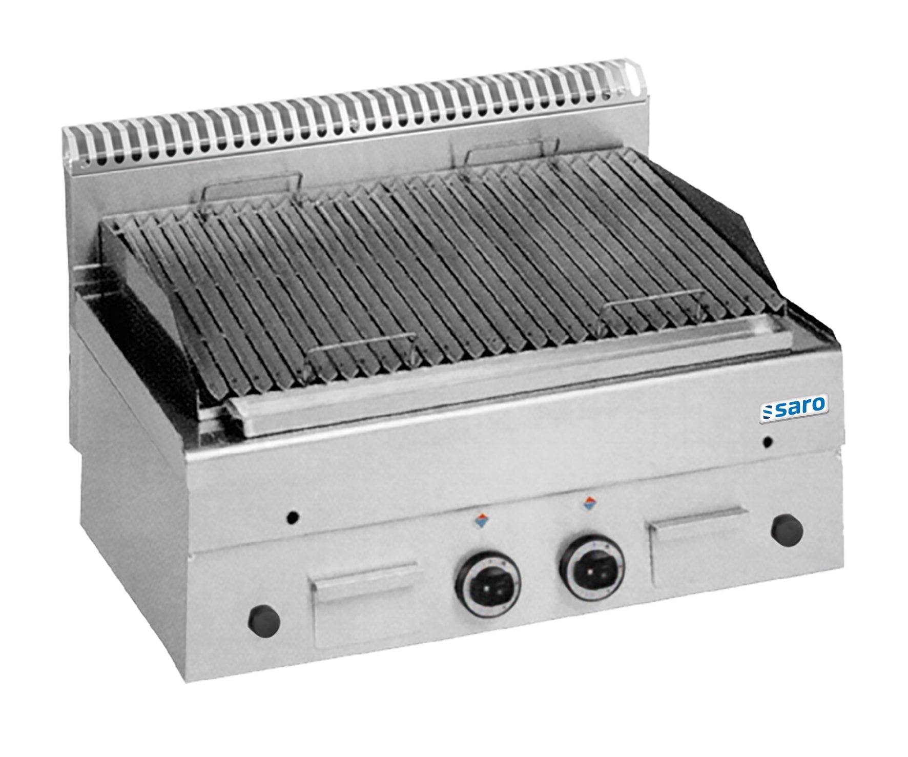 SARO Bordgrill med lavasten 800x600 model GPL86