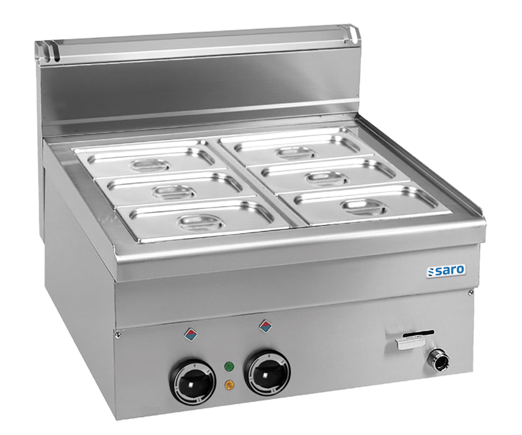 SARO Elektrisk Bain-Marie 600 x 600 model EBM66