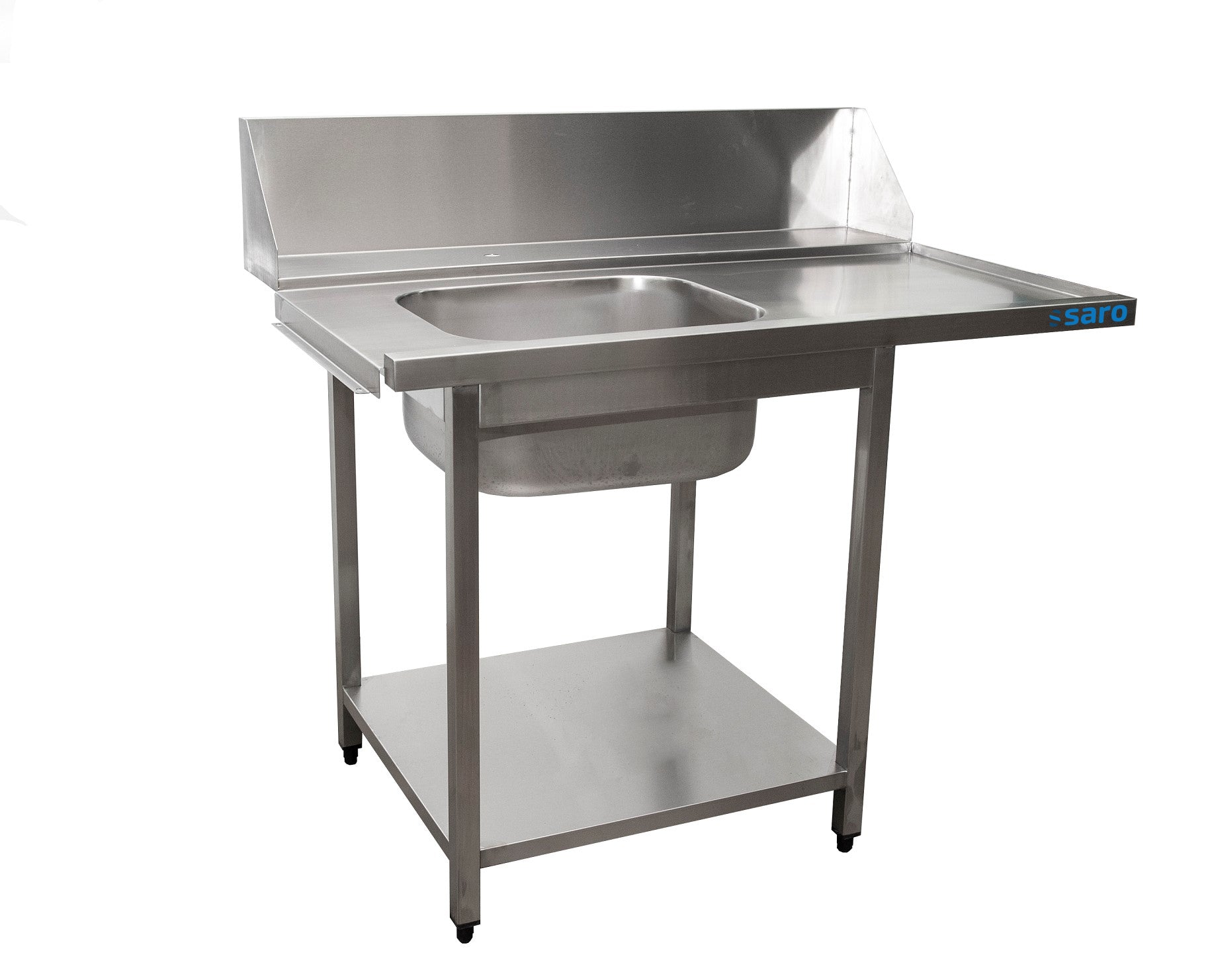 SARO Forrådsbord til opvaskemaskine venstre, 1 vask, 1200 mm