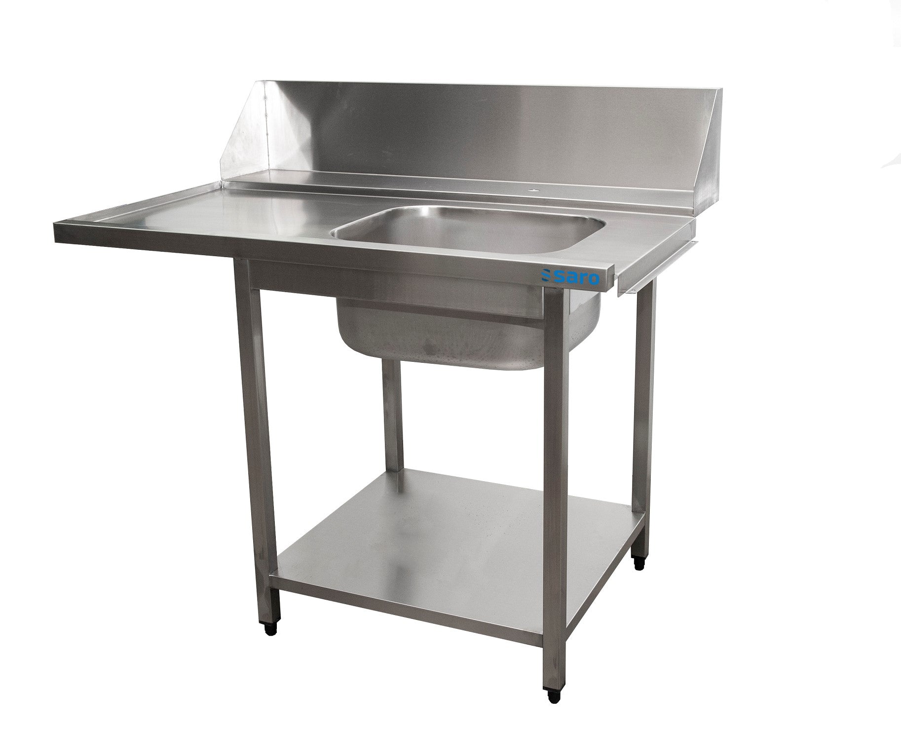 SARO Forrådsbord til opvaskemaskine højre, 1 vask, 1200 mm