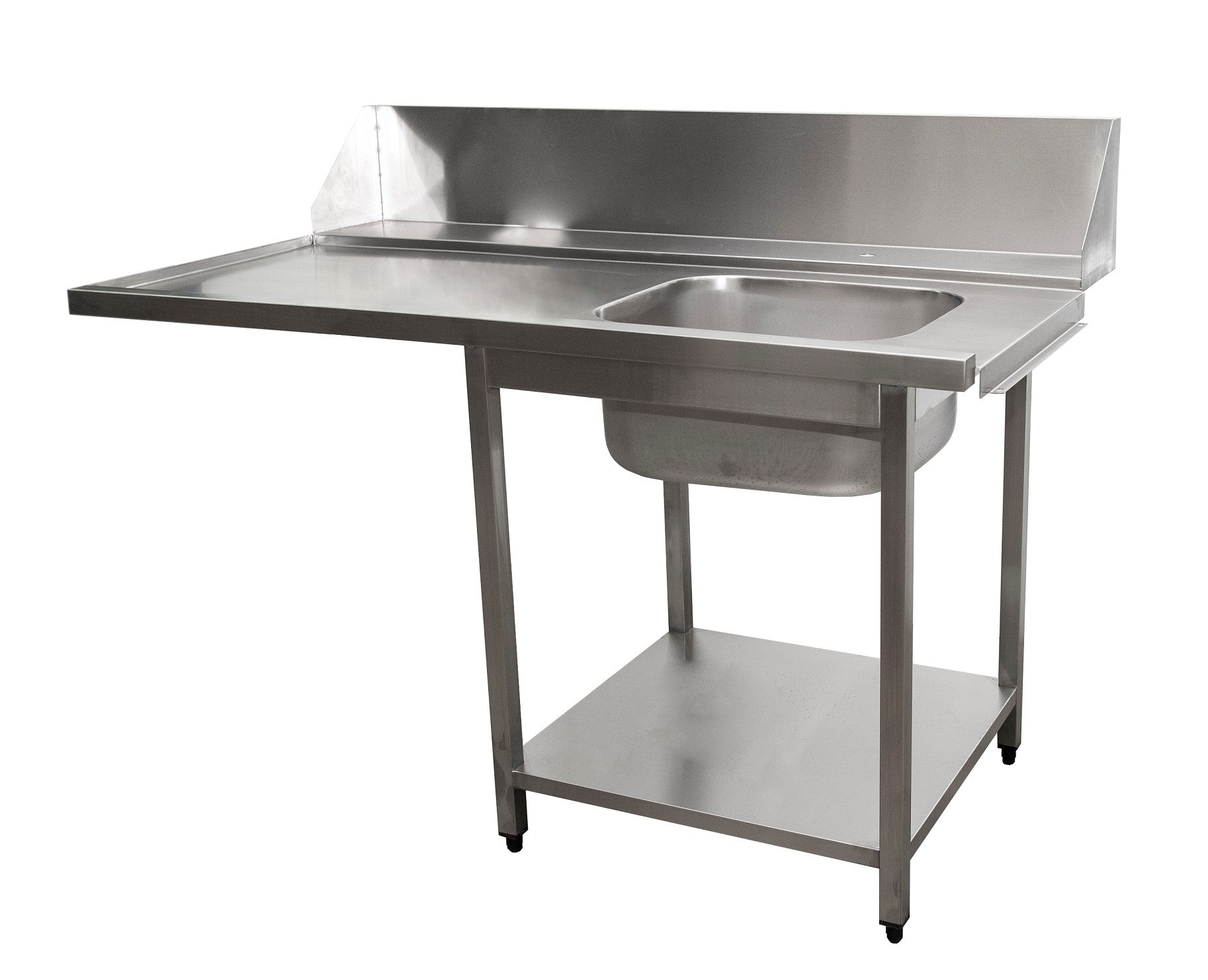 SARO Forrådsbord til opvaskemaskine højre, 1 vask, 1600 mm