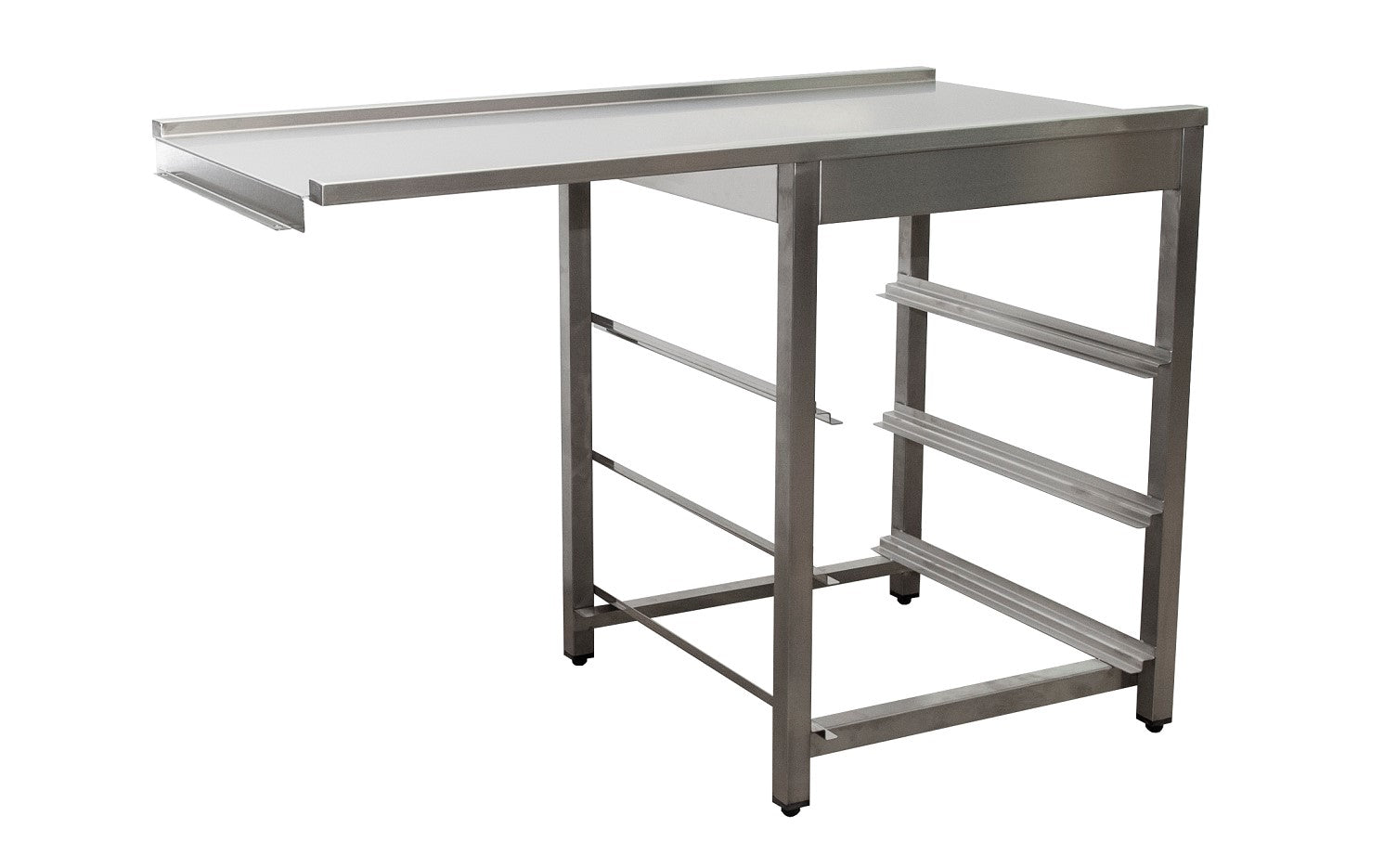 SARO Afløbsbord til opvaskemaskine venstre side, 1200 mm