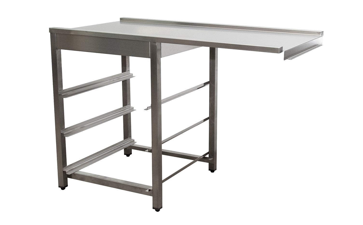 SARO Afløbsbord til opvaskemaskine højre side, 1200 mm
