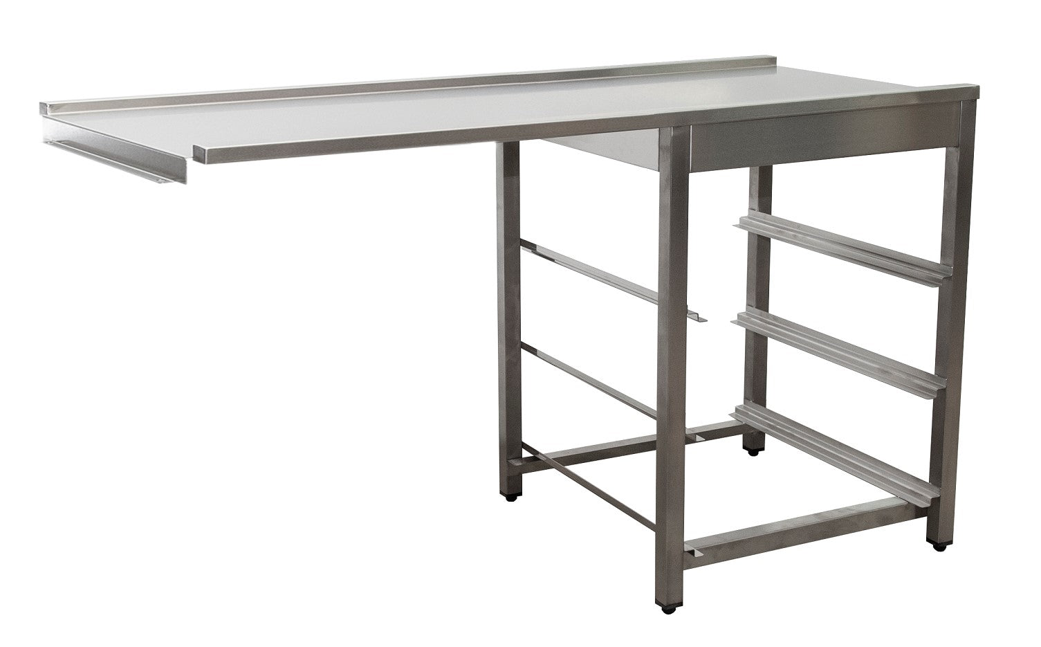 SARO Afløbsbord til opvaskemaskine venstre side, 1600 mm