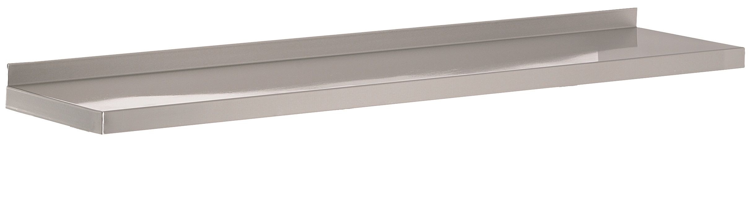 Hylde rustfrit stål - 2 meter - 30 cm dyb