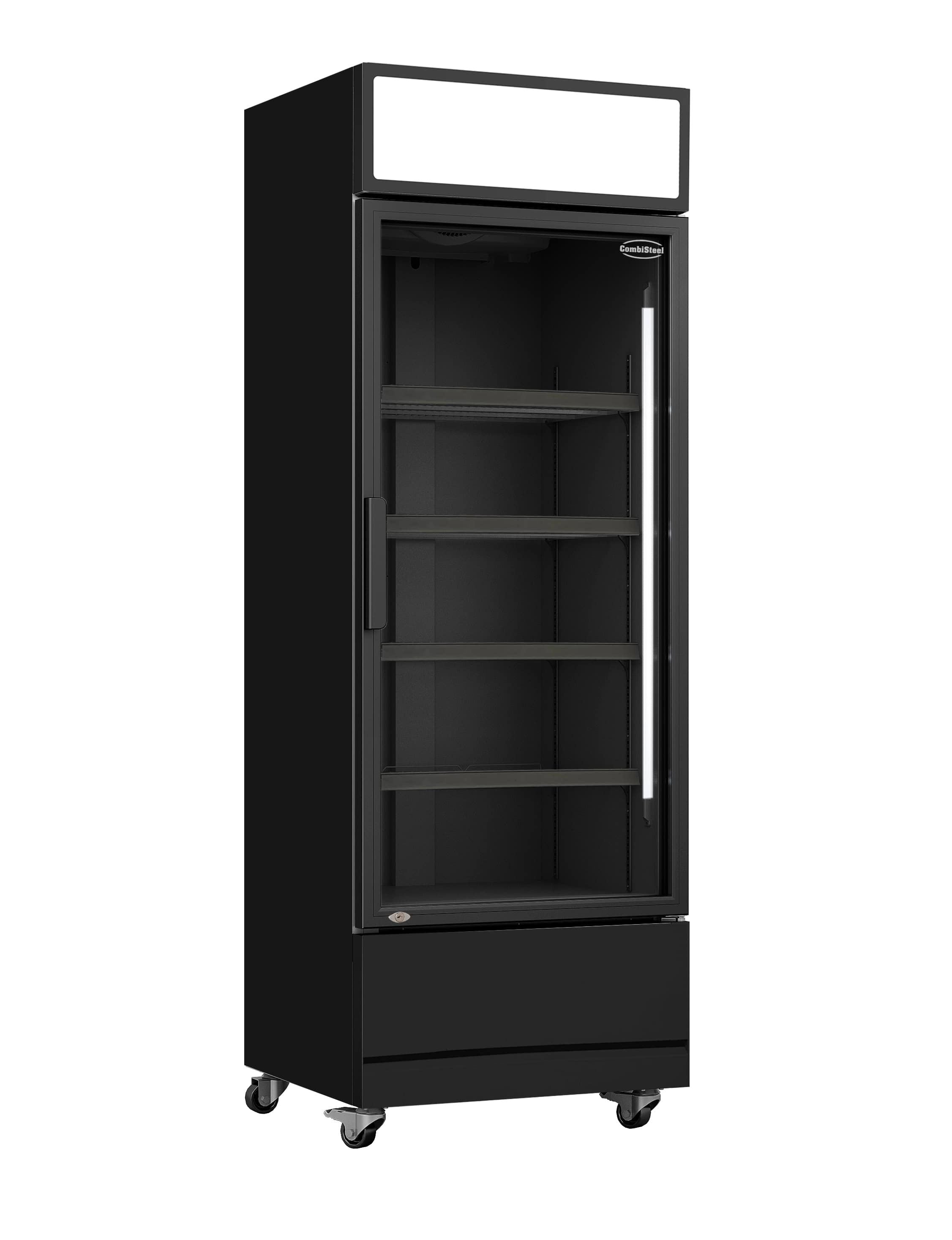 Displaykøleskab - Sort - 360 liter