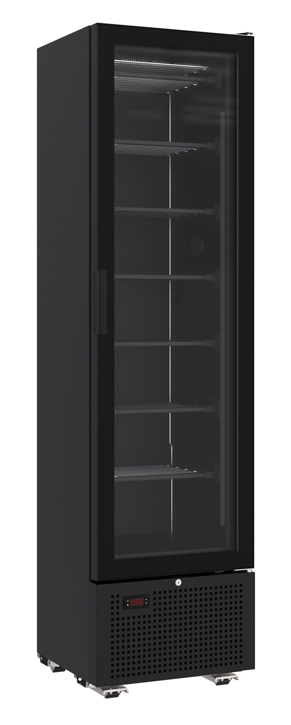 Displayfryseskab - smalt - 221 liter (På lager uge 31 - forudbestil)