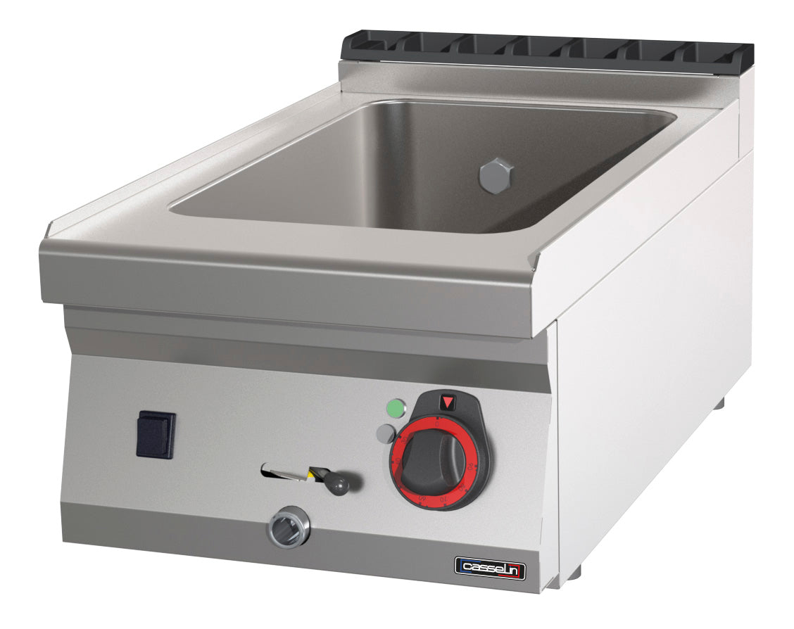 Bain-marie GN 1/1 200 mm med afløbshane 40