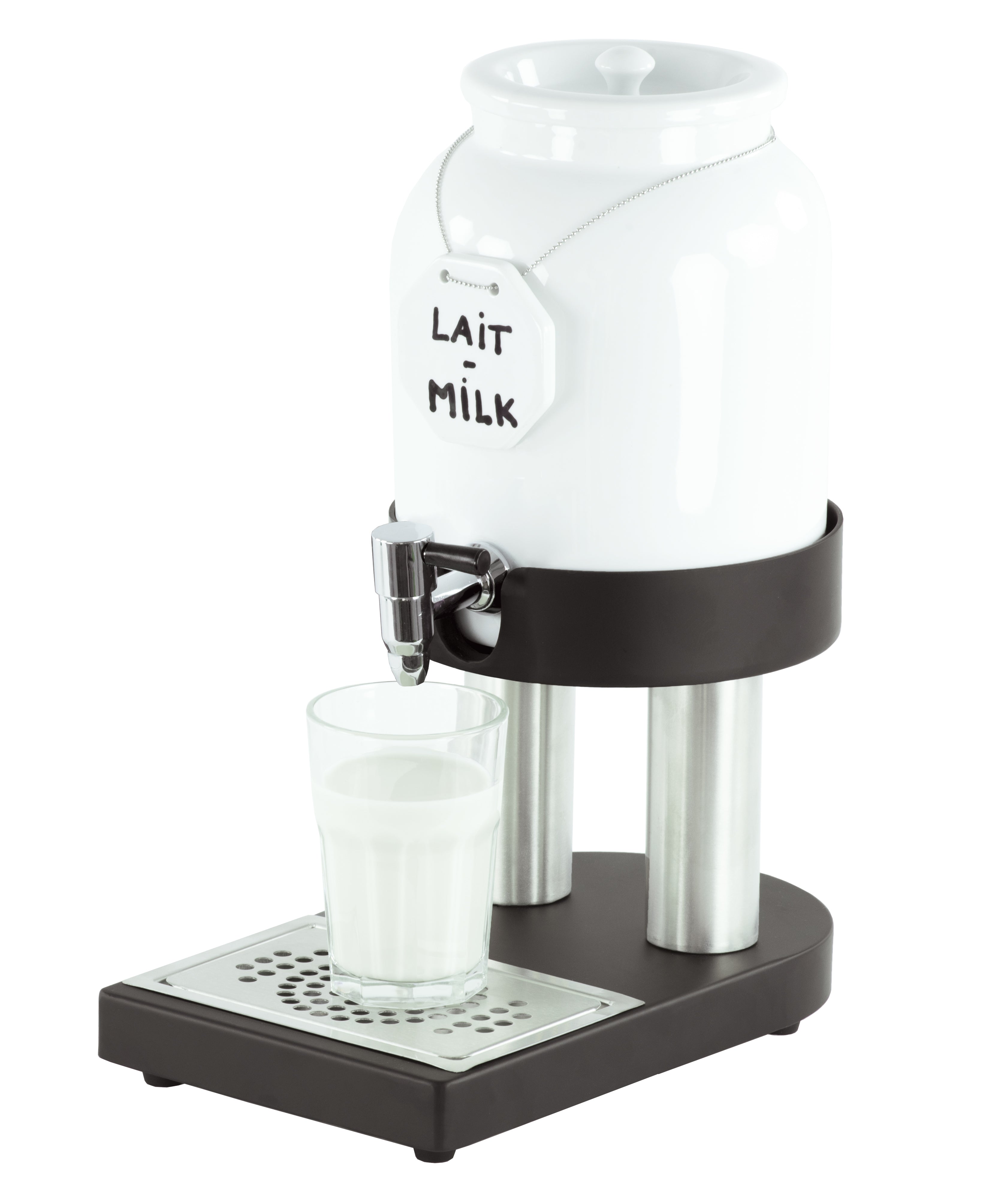 Kold mælkedispenser i porcelæn 4 L