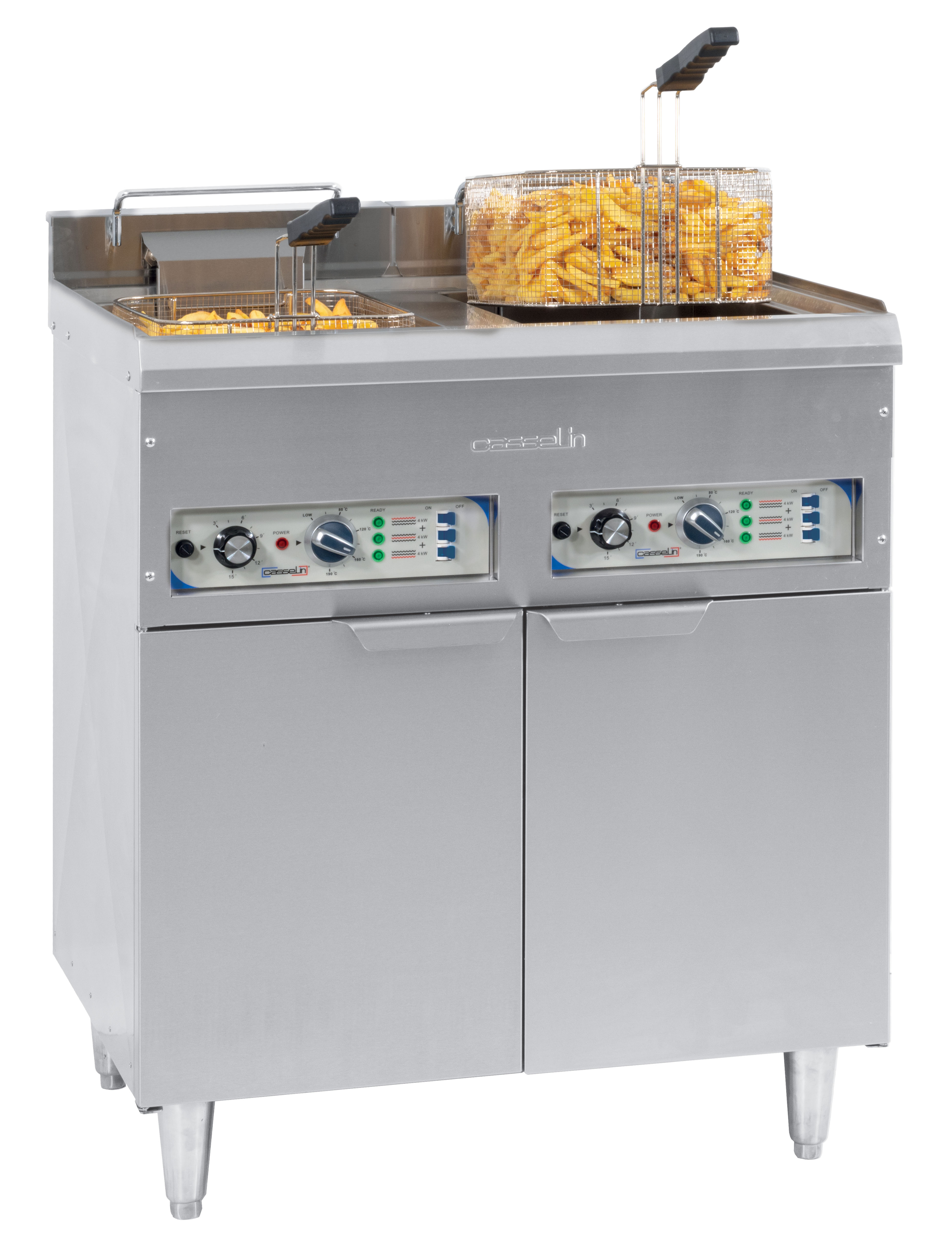 Fritstående frituregryde 2 x 16 liter