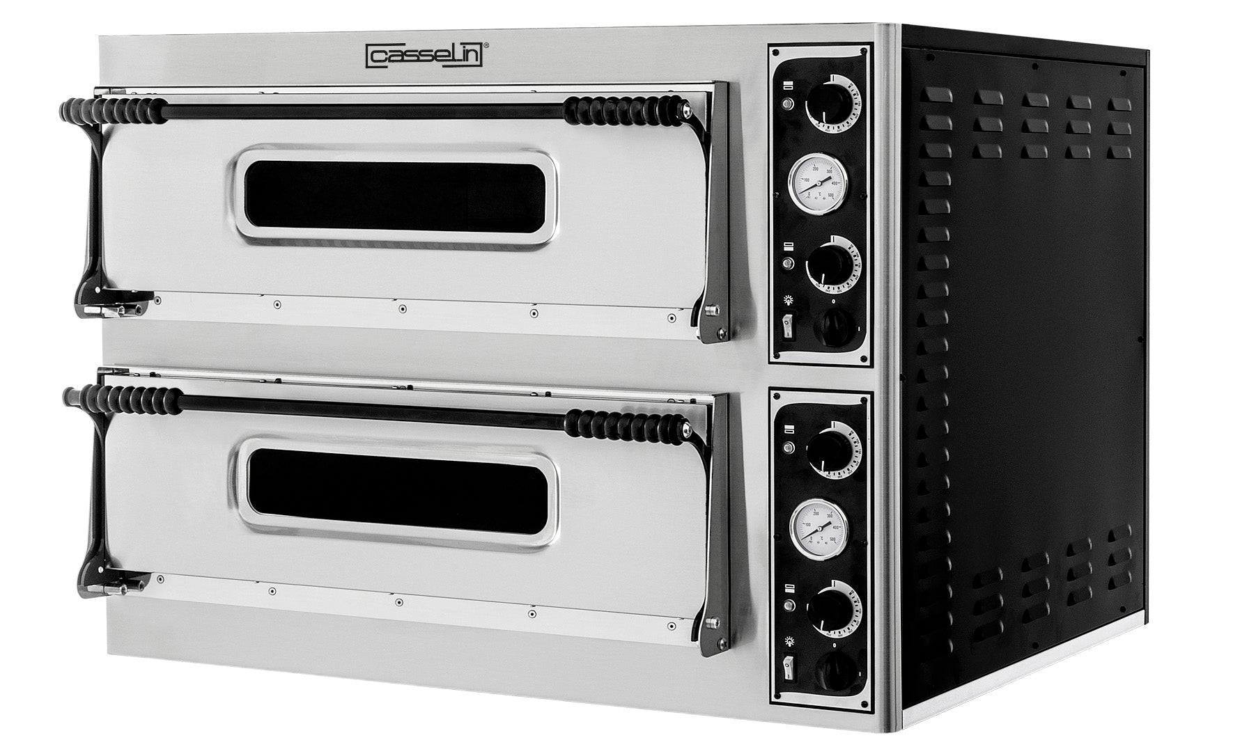 Elektrisk pizzaovn 2x4 pizzaer 32 cm