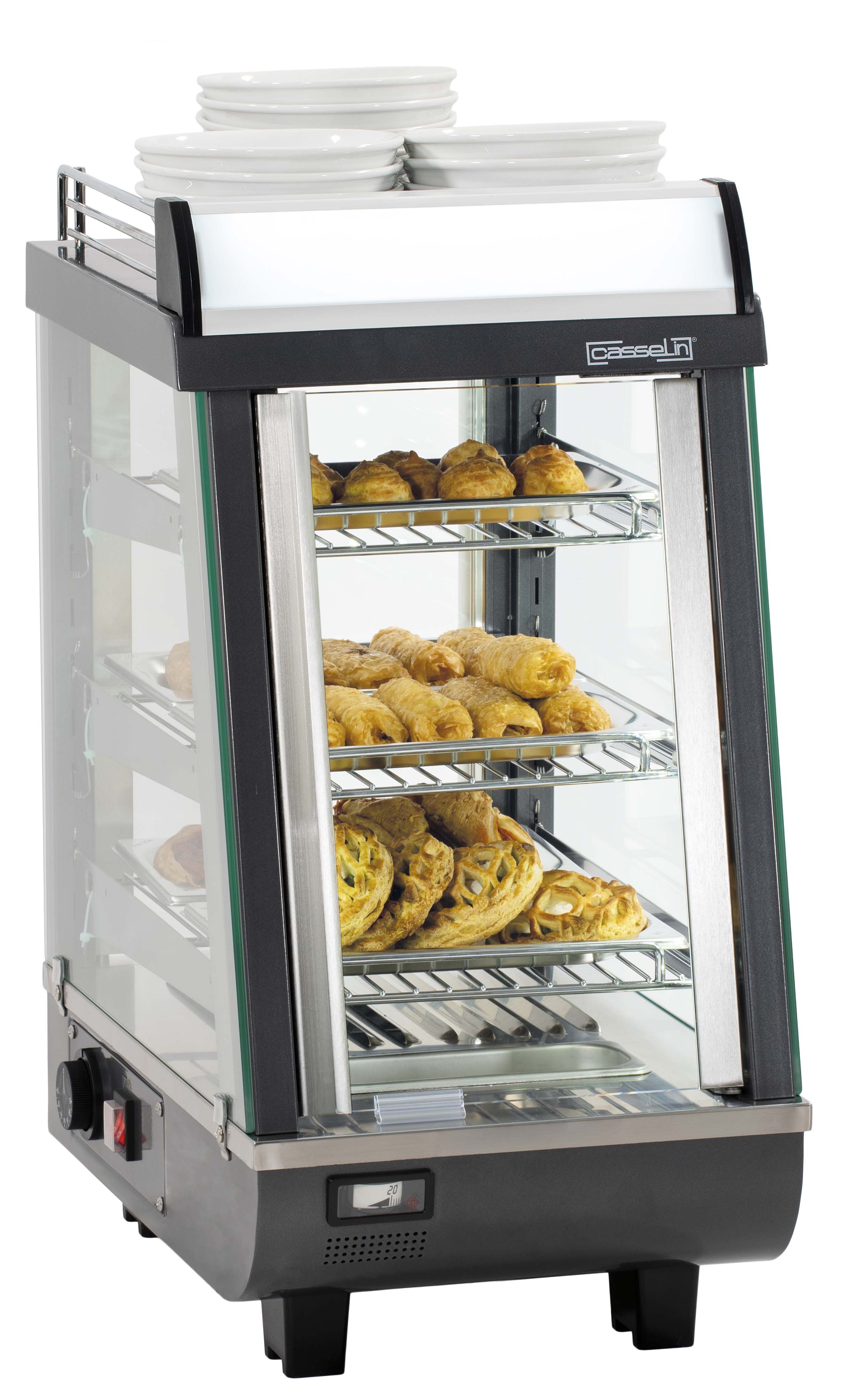Opvarmet Vitrine 76 L