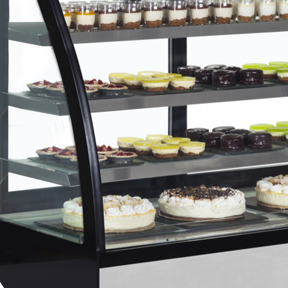 Display-kølemontre - 418 liter - LPD1500C/BLACK