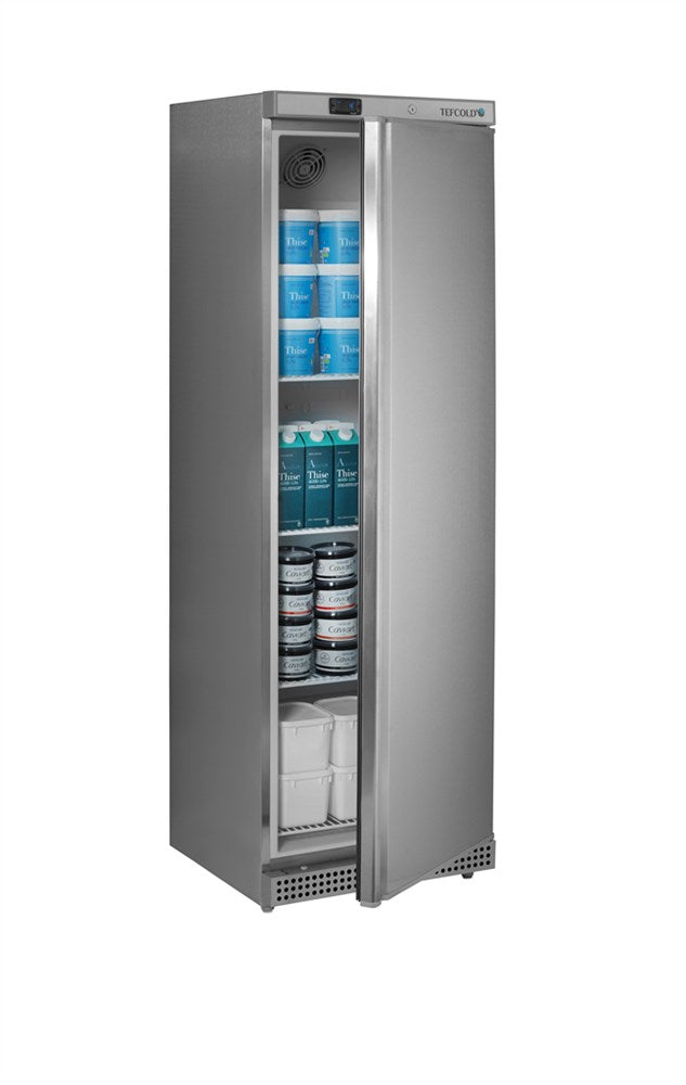 Lagerkøleskab - 350 liter - rustfrit stål - UR400X1
