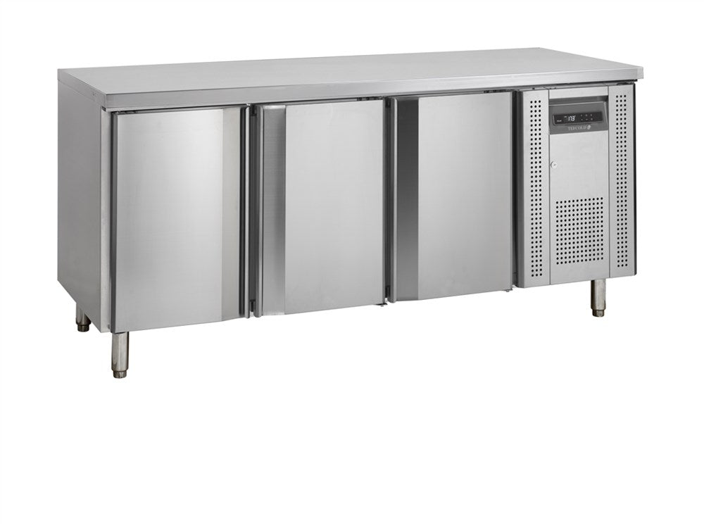Rustfri Snack frysebord - 3 døre - SK6310BT