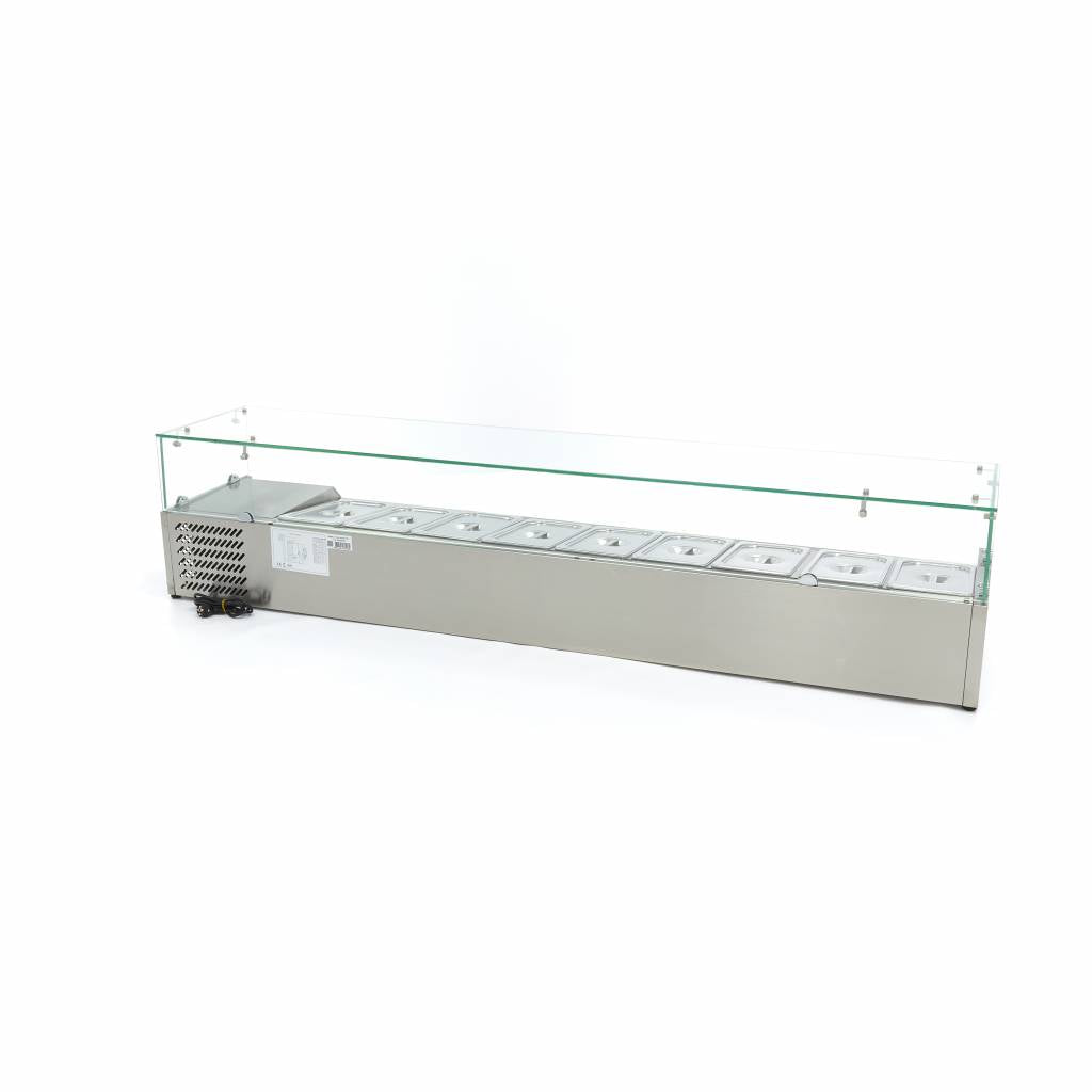 Køleopsats - 200cm - Passer til 9 x 1/3 GN
