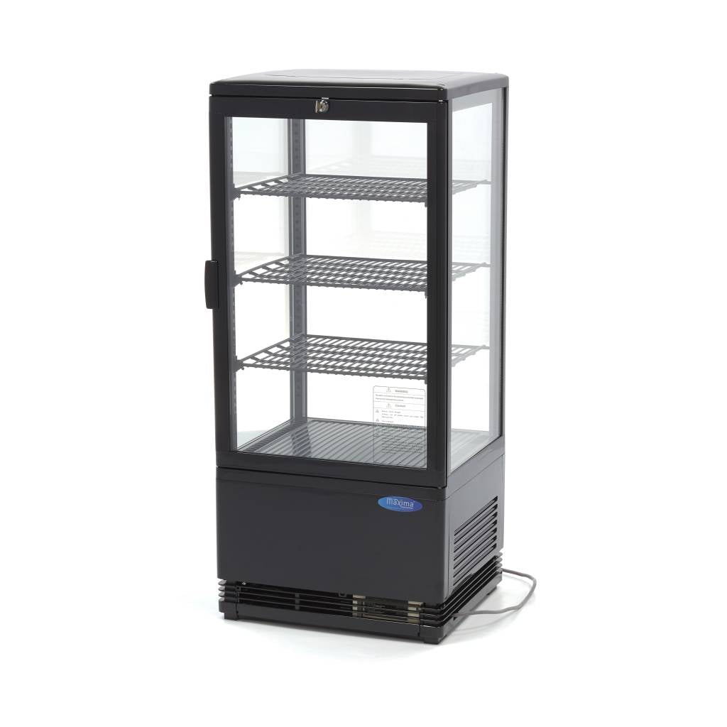 Kølemontre - 78L - 43cm - Sort