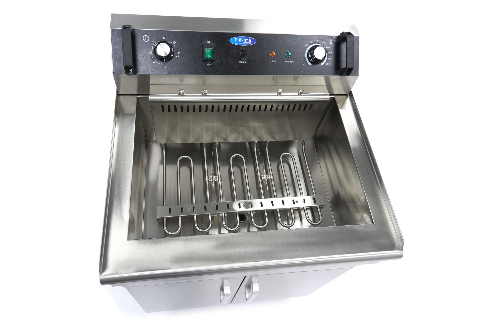 Friture - 35L - 1 kurv - med aftapningshane - 400V