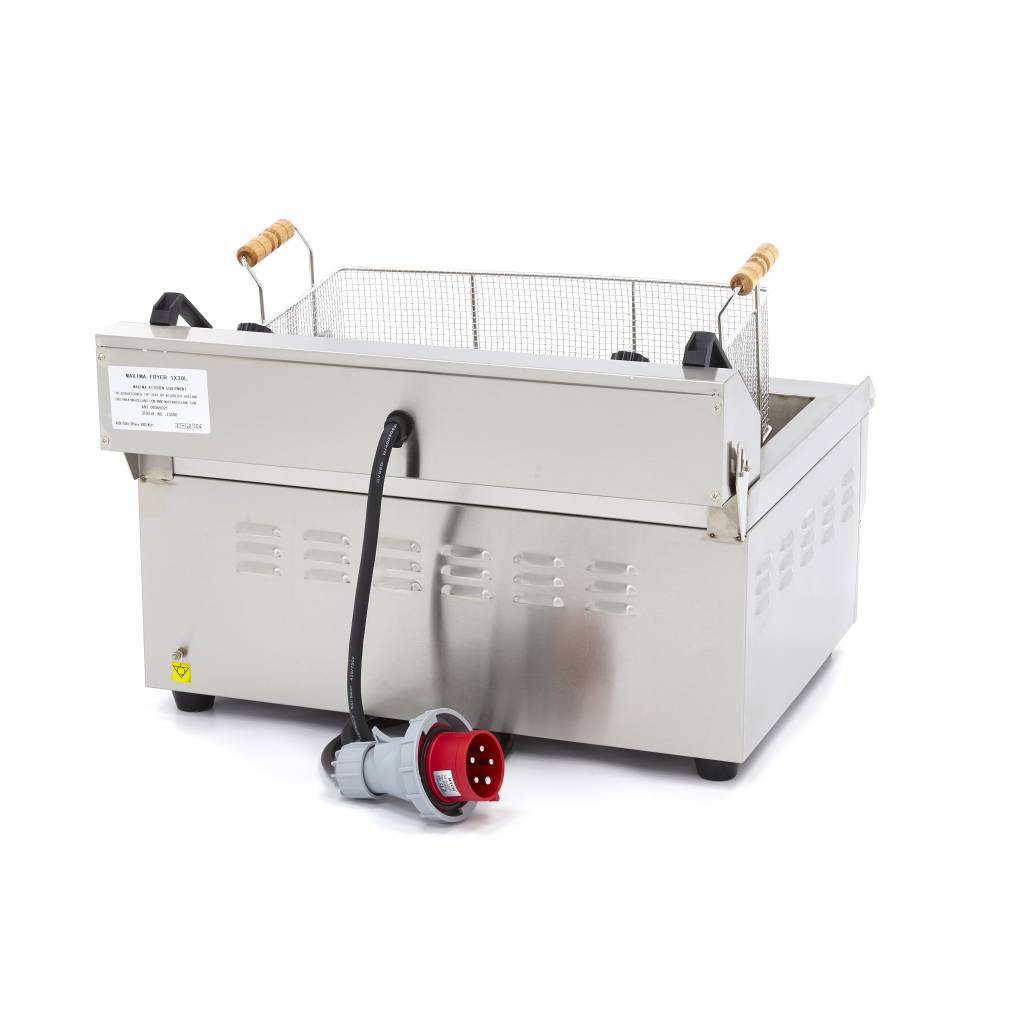 Friture - 30L - 1 kurv - med aftapningshane
