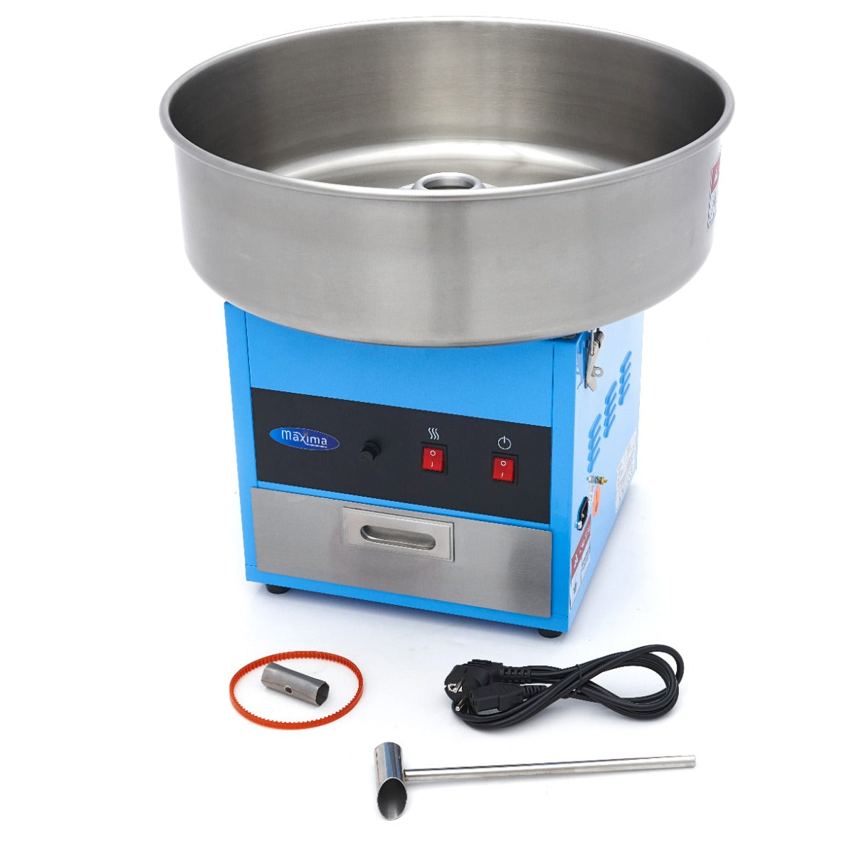 Candy Floss Machine – Ø 52cm - Blå