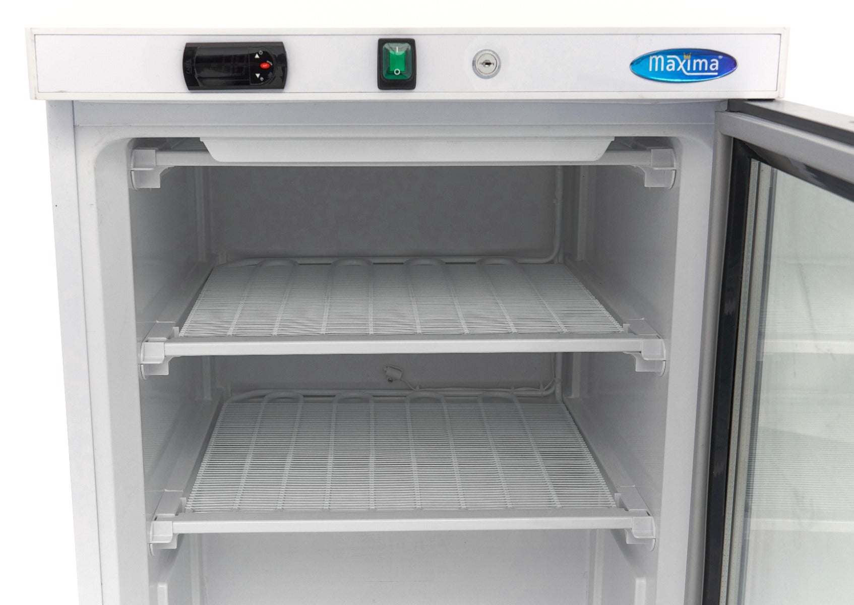 Fryser - 200L - Hvid - med glaslåge