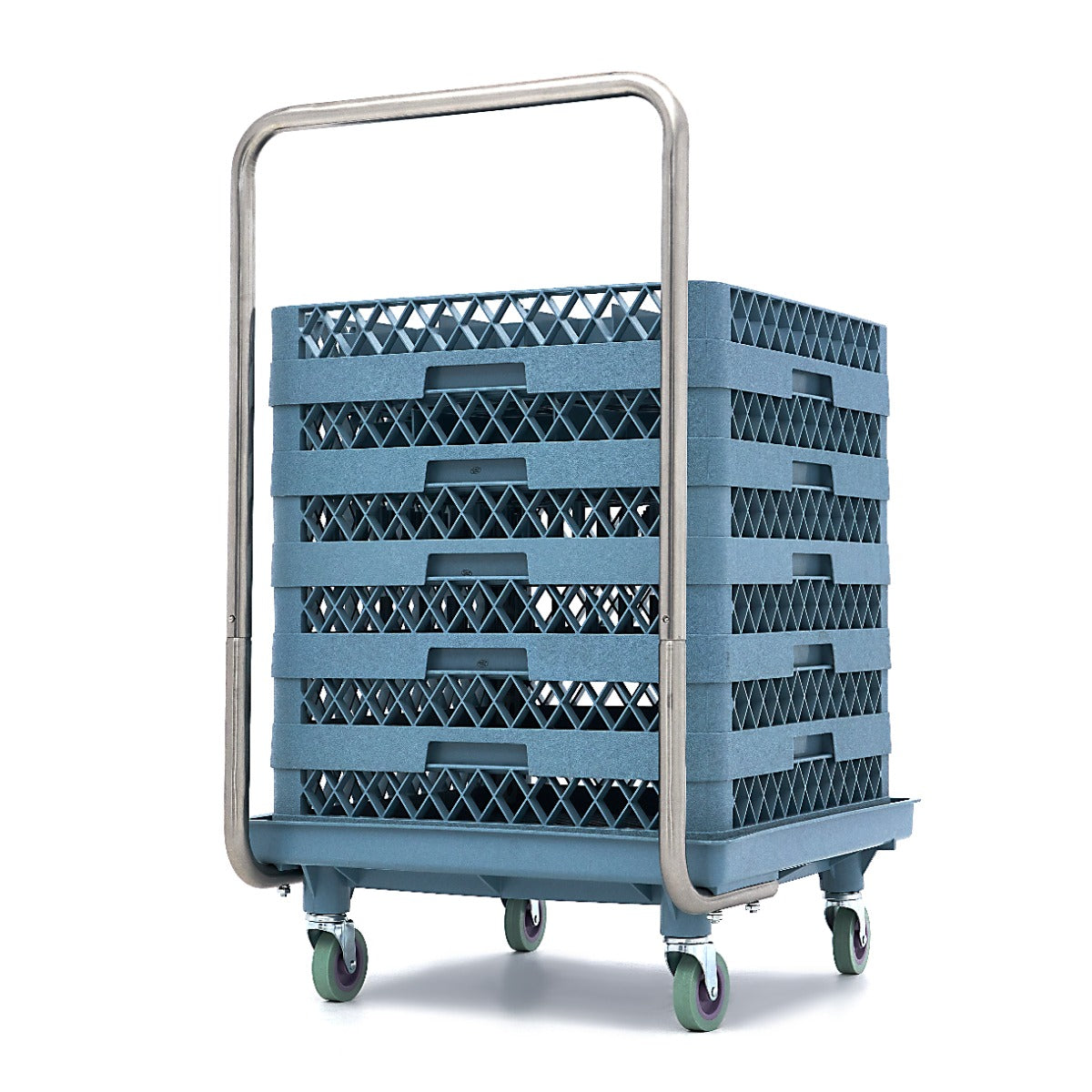 Opvaskemaskine Stativvogn / Vogn opvaskebakker - 54 x 60 cm