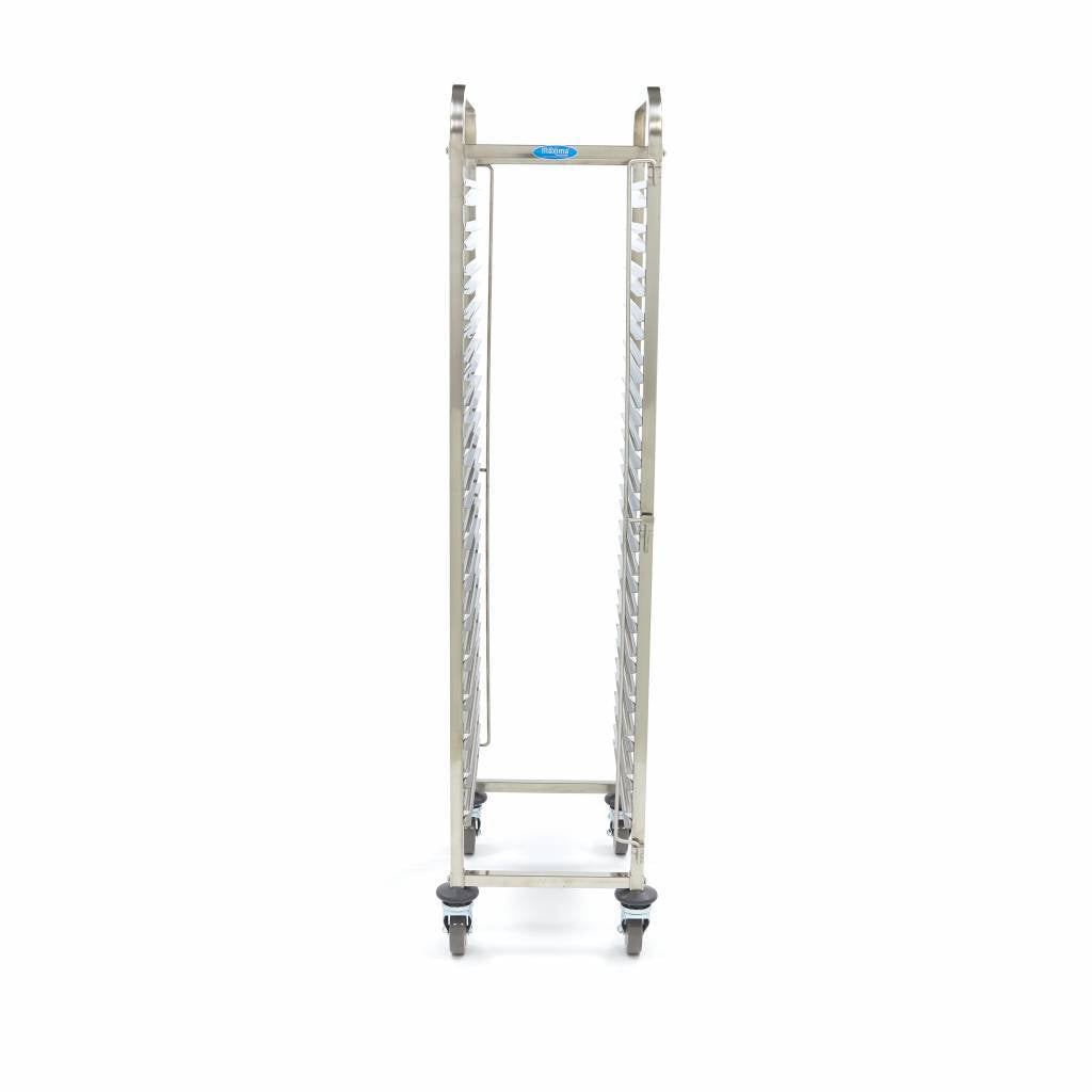 Stikvogn - Rustfrit Stål - GN 1/1 - 16 stik