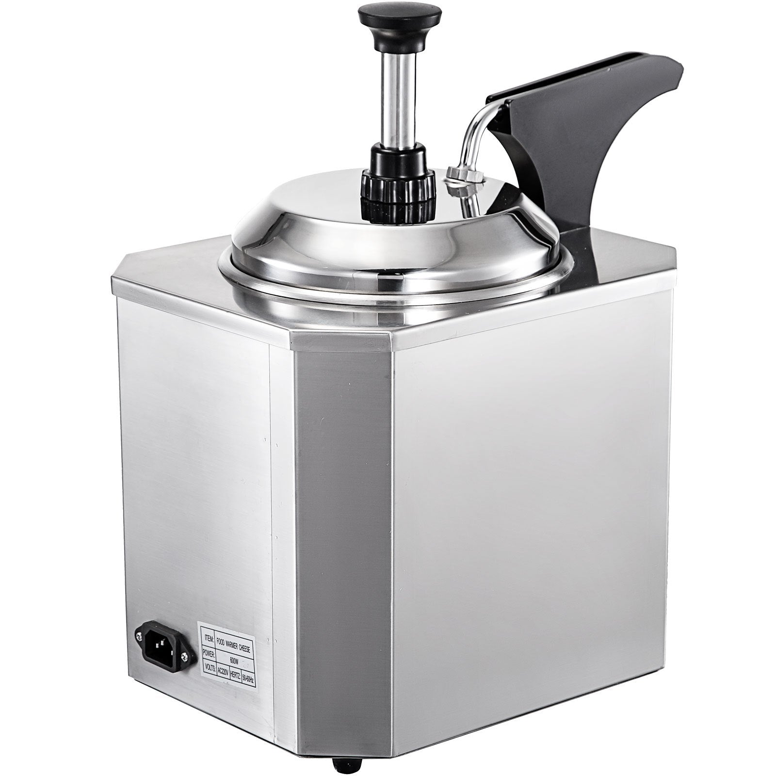 Dispenser til chokoladesauce / karamelsauce - 1 x 2,5 liter med termostat