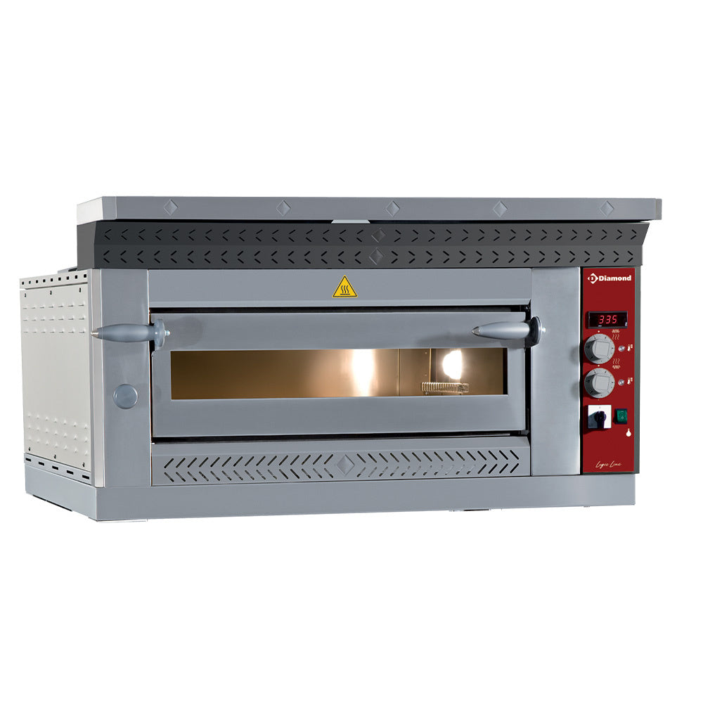 Elektrisk pizzaovn, 4 pizzaer Ø 350 mm