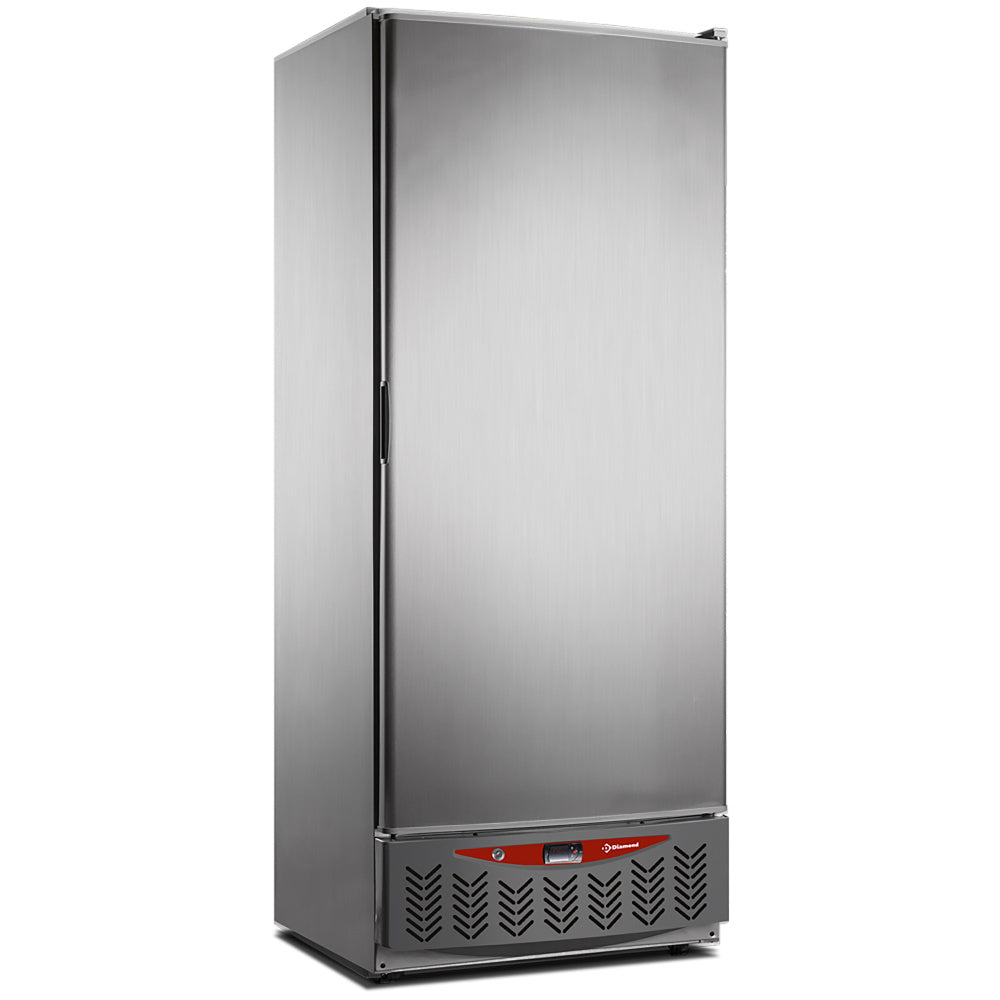Køleskab, 525 liter, GN2/1+600x400, rustfrit stål