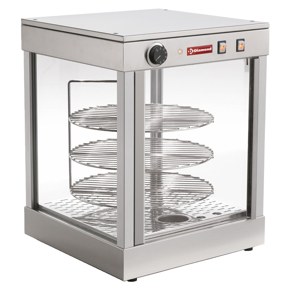 Opvarmet display roterende D.420 mm