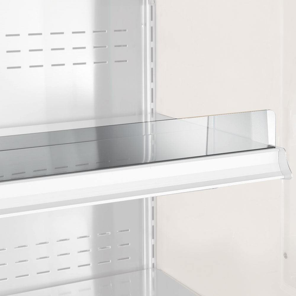 Produktstop i plexiglas, hylde STANDARD 1800 mm