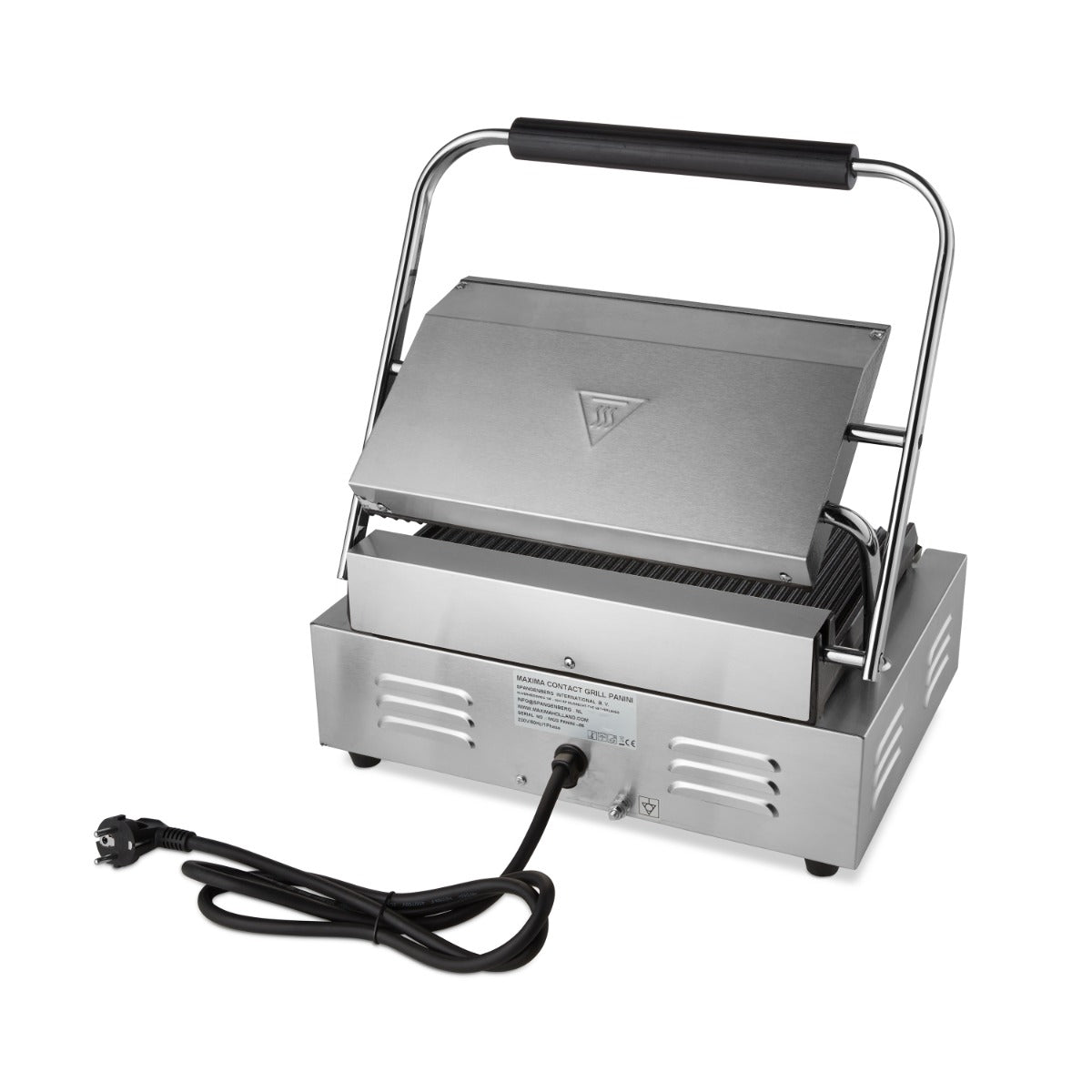 Kontaktgrill - Rillet - Enkelt Grillplade - 33,5cm (Sommertilbud)